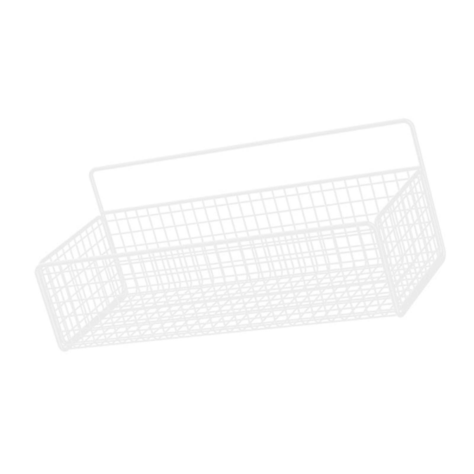 Wall Hanging Storage Rack Multifunctional Portable Iron Wire Bin Basket for view 6