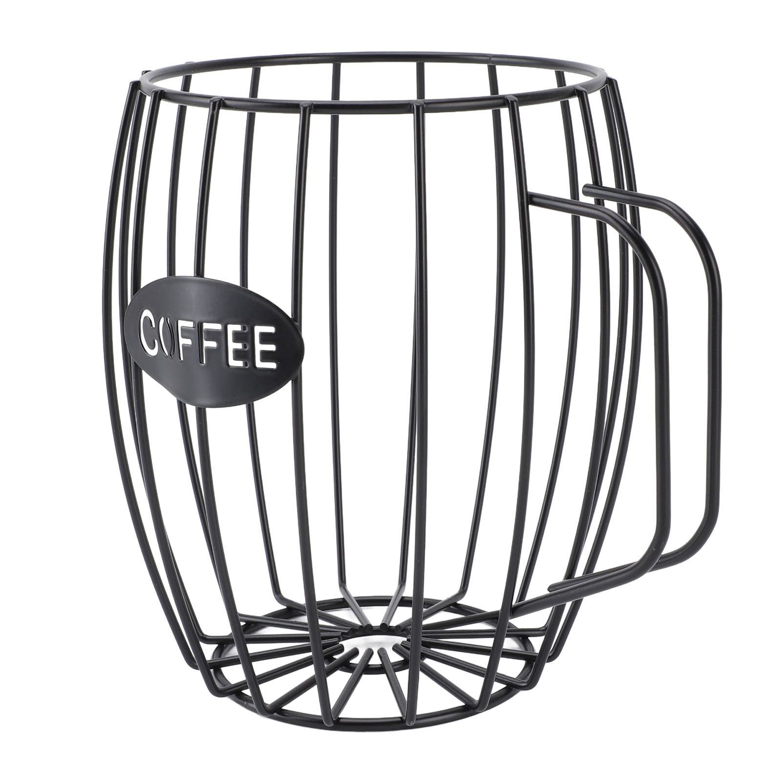 Coffee Pod Holder Iron Metal Beer Cup Shaped Coffee Capsule Storage Basket view 6