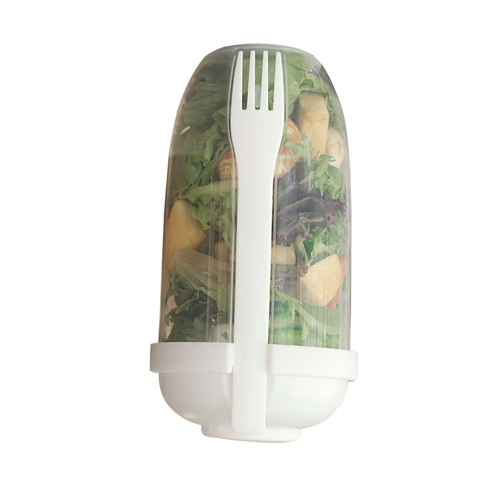 Salad Cup PP Portable Salad Container with Lid and Fork for Travel Outdoor view 5