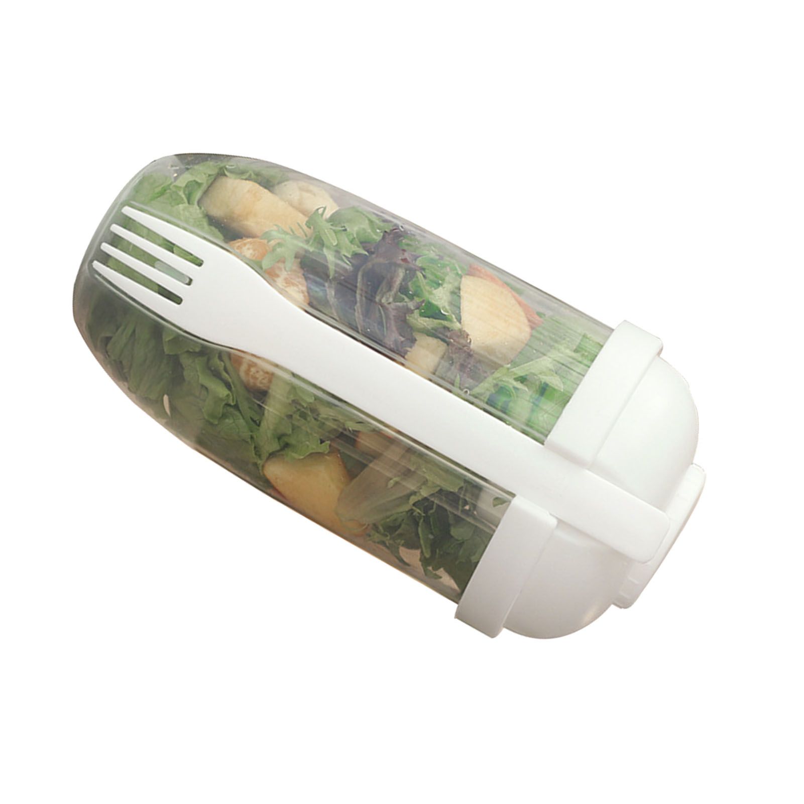 Salad Cup PP Portable Salad Container with Lid and Fork for Travel Outdoor view 7