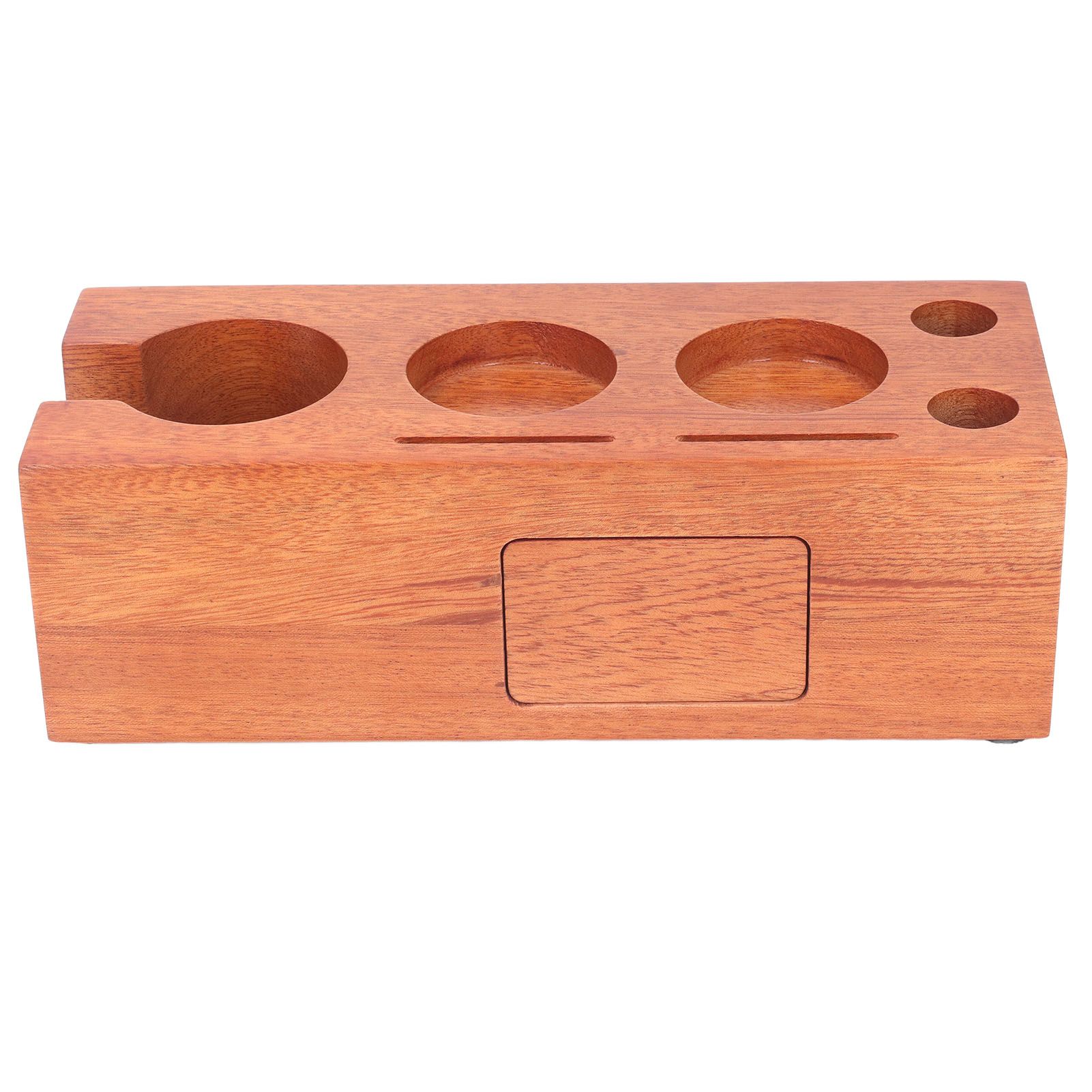 8 in 1 Wooden Coffee Tamper Station 51 To 54mm Height Adjustable Organizer view 3
