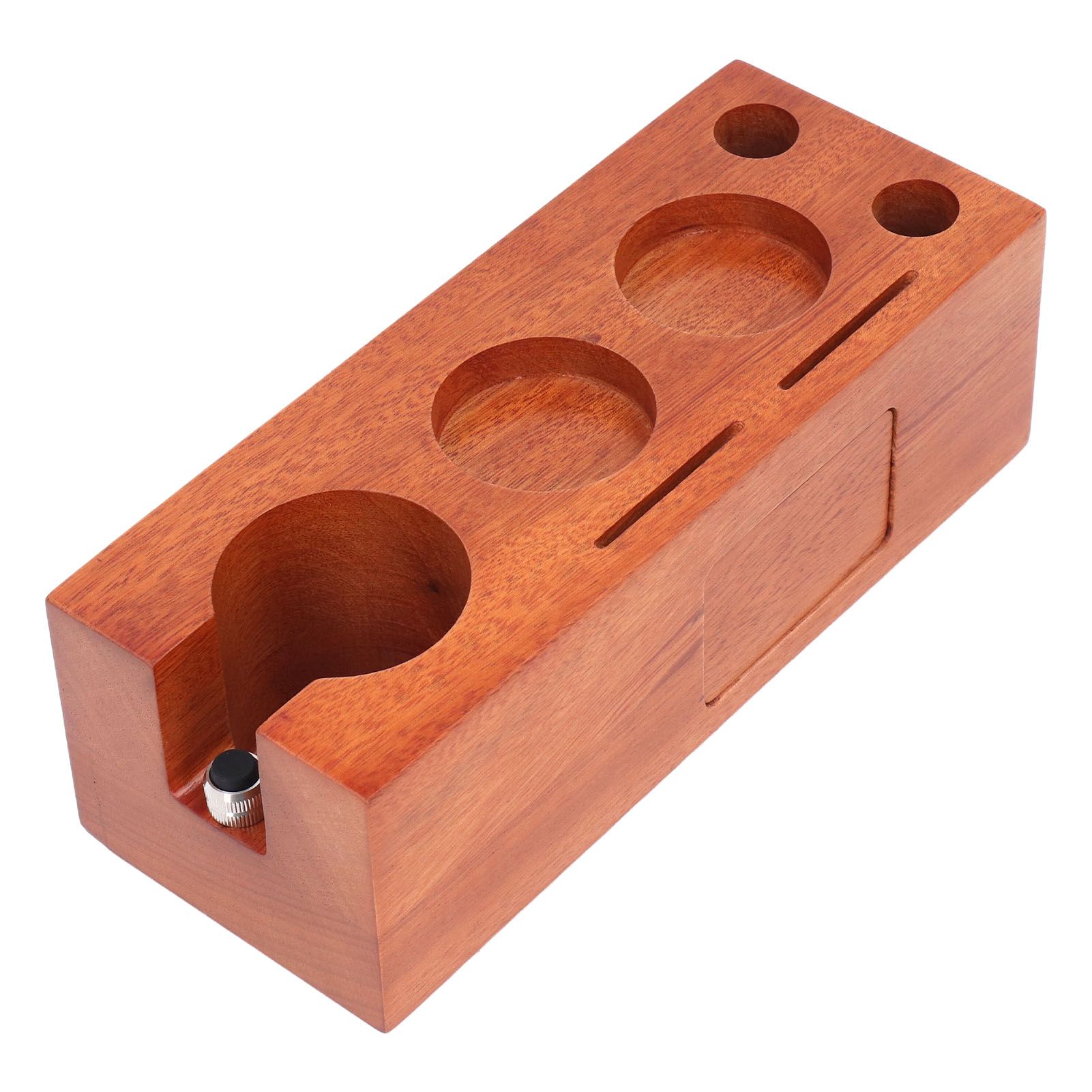 8 in 1 Wooden Coffee Tamper Station 51 To 54mm Height Adjustable Organizer view 9