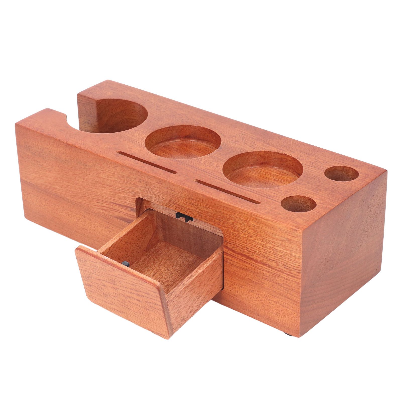8 in 1 Wooden Coffee Tamper Station 51 To 54mm Height Adjustable Organizer view 12