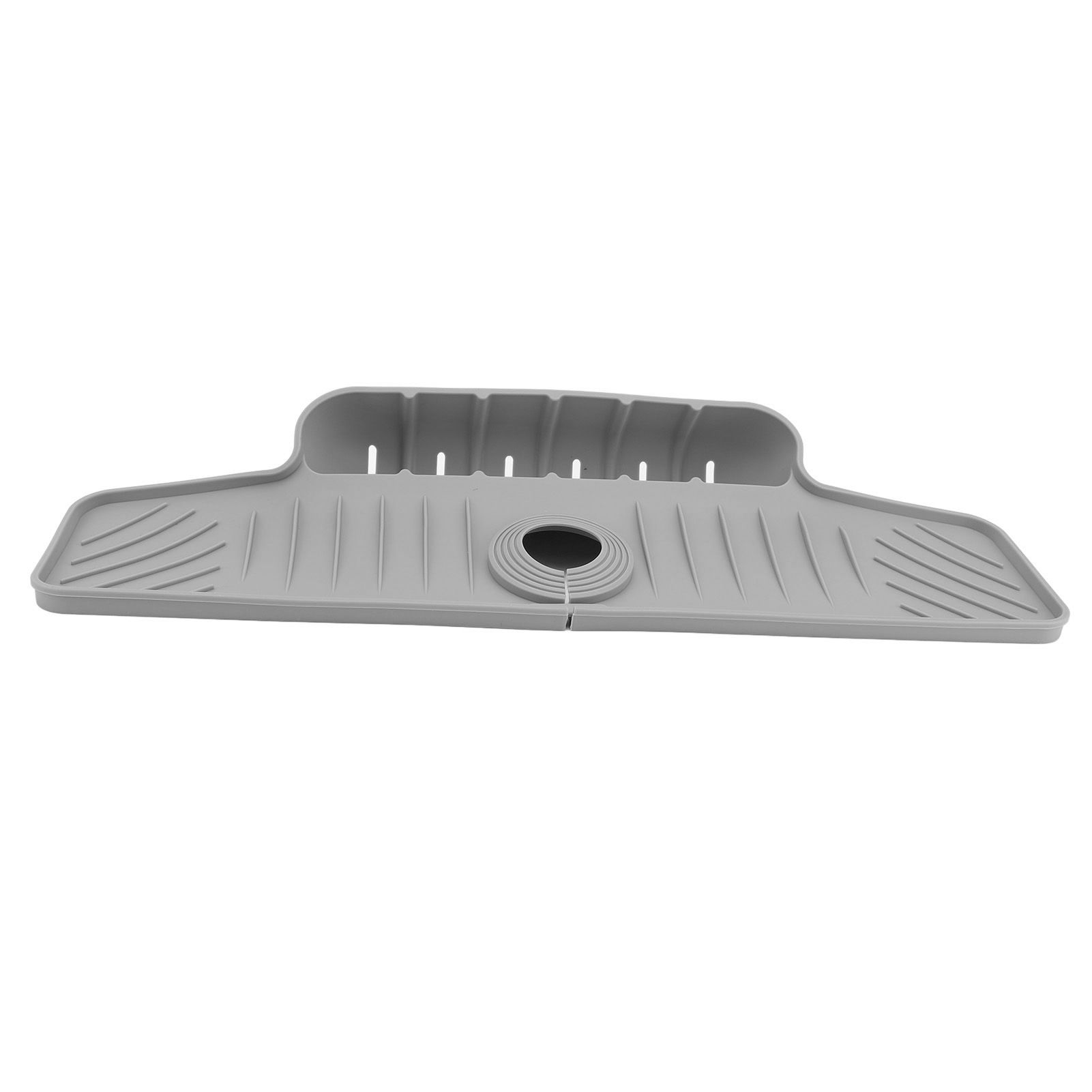 Faucet Mat with Storage Basket Fast Drying Kitchen Sink Splatter Guard view 10