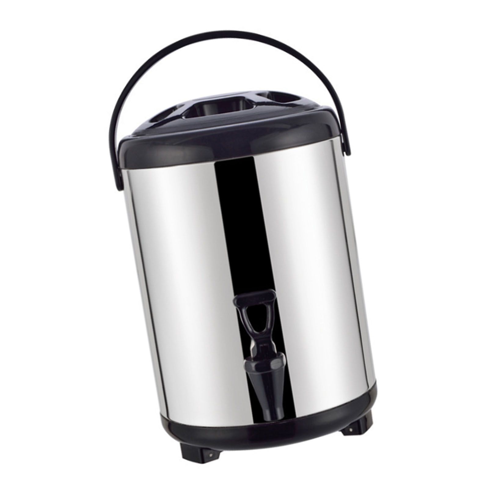 Stainless Steel Milk Tea Bucket Large Capacity Thickened Insulated Beverage view 4