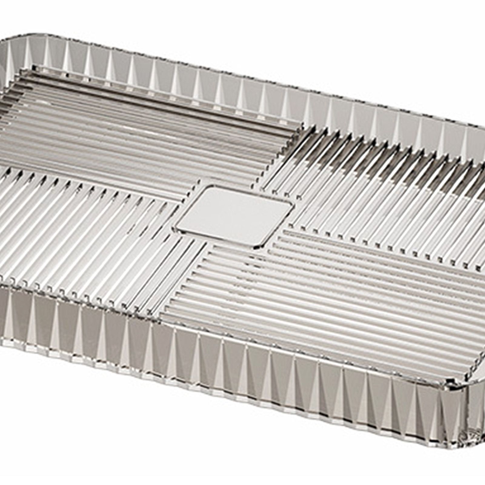 Drainage Tea Tray Plastic Multipurpose Large Capacity Transparent Tea Serving view 5
