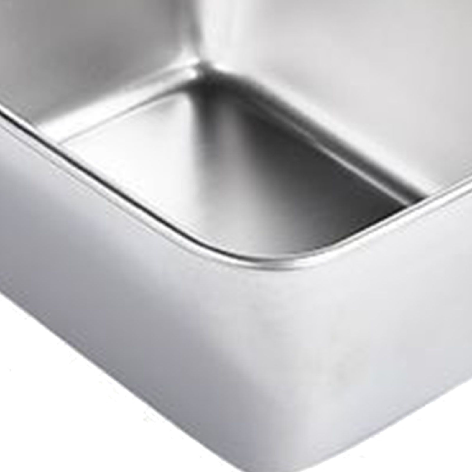 304 Stainless Steel Tray Dish Plate Rectangle Food Storage Container for Fruit view 5