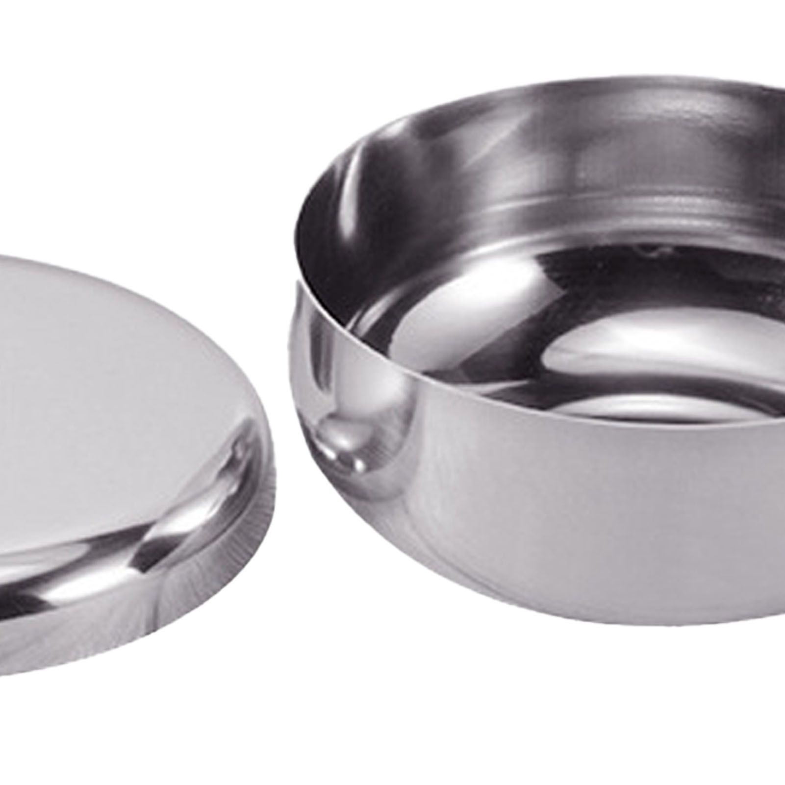 Stainless Steel Rice Bowl with Lids Multiple Purpose Single Layer Mixing Bowl view 7
