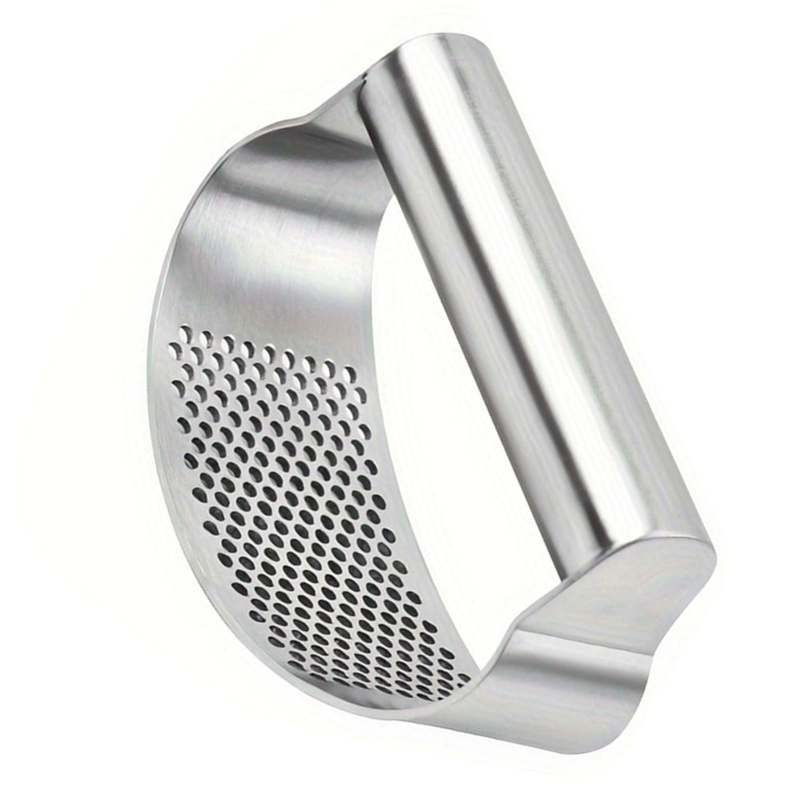 Garlic Press Rocker Efficient Stainless Steel Garlic Ginger Crusher for Smash view 4