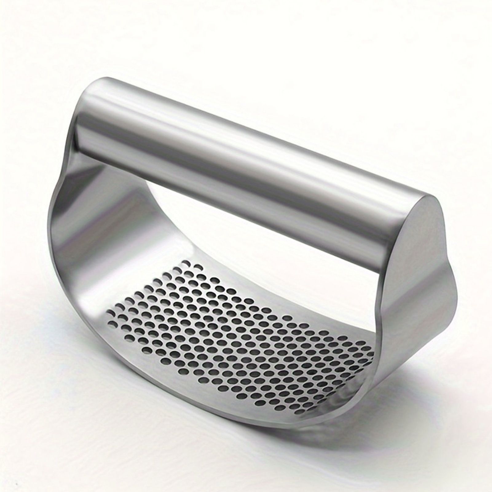 Garlic Press Rocker Efficient Stainless Steel Garlic Ginger Crusher for Smash view 9