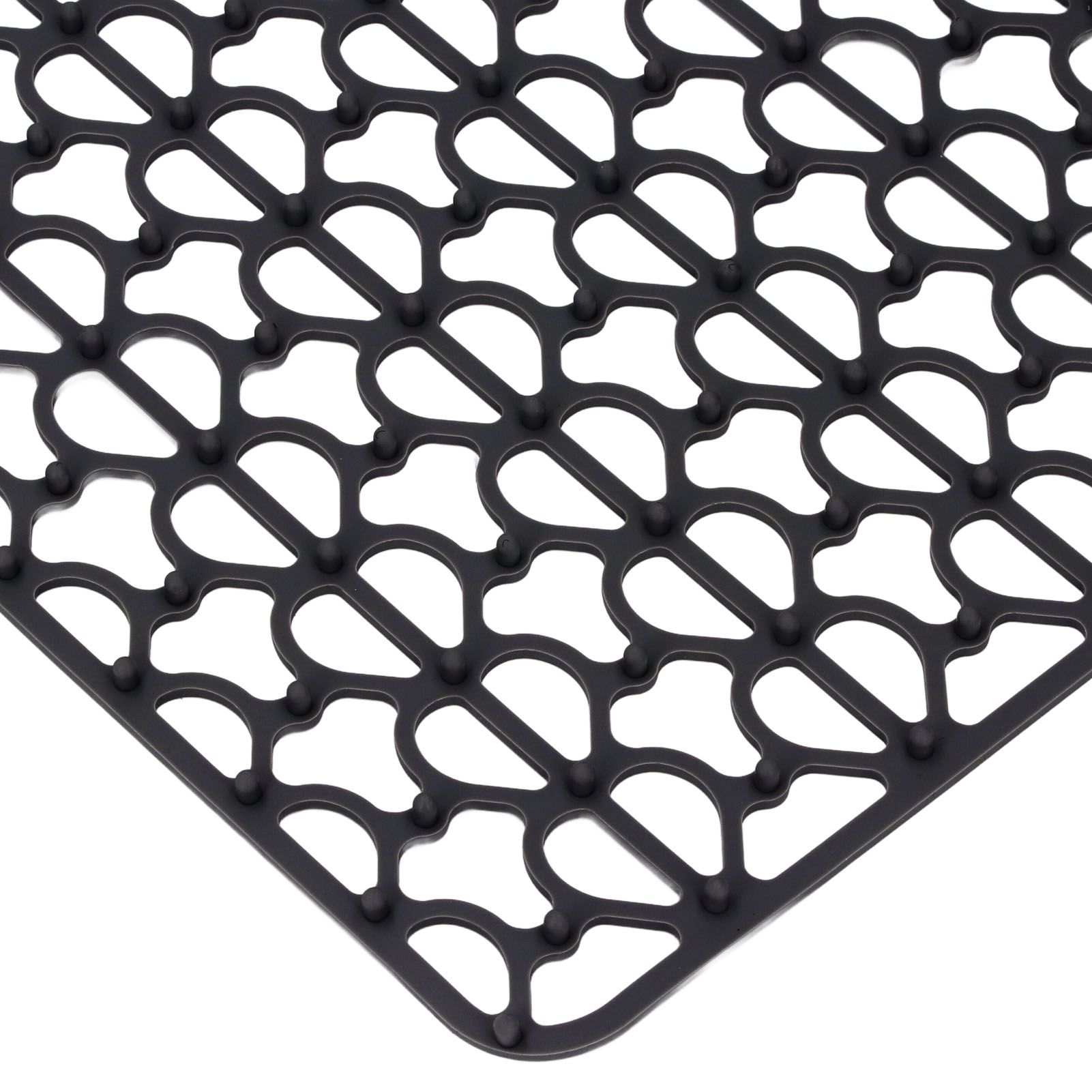 Kitchen Sink Mat Silicone Scratch Resistant Anti Slip Water Proof Reusable view 2