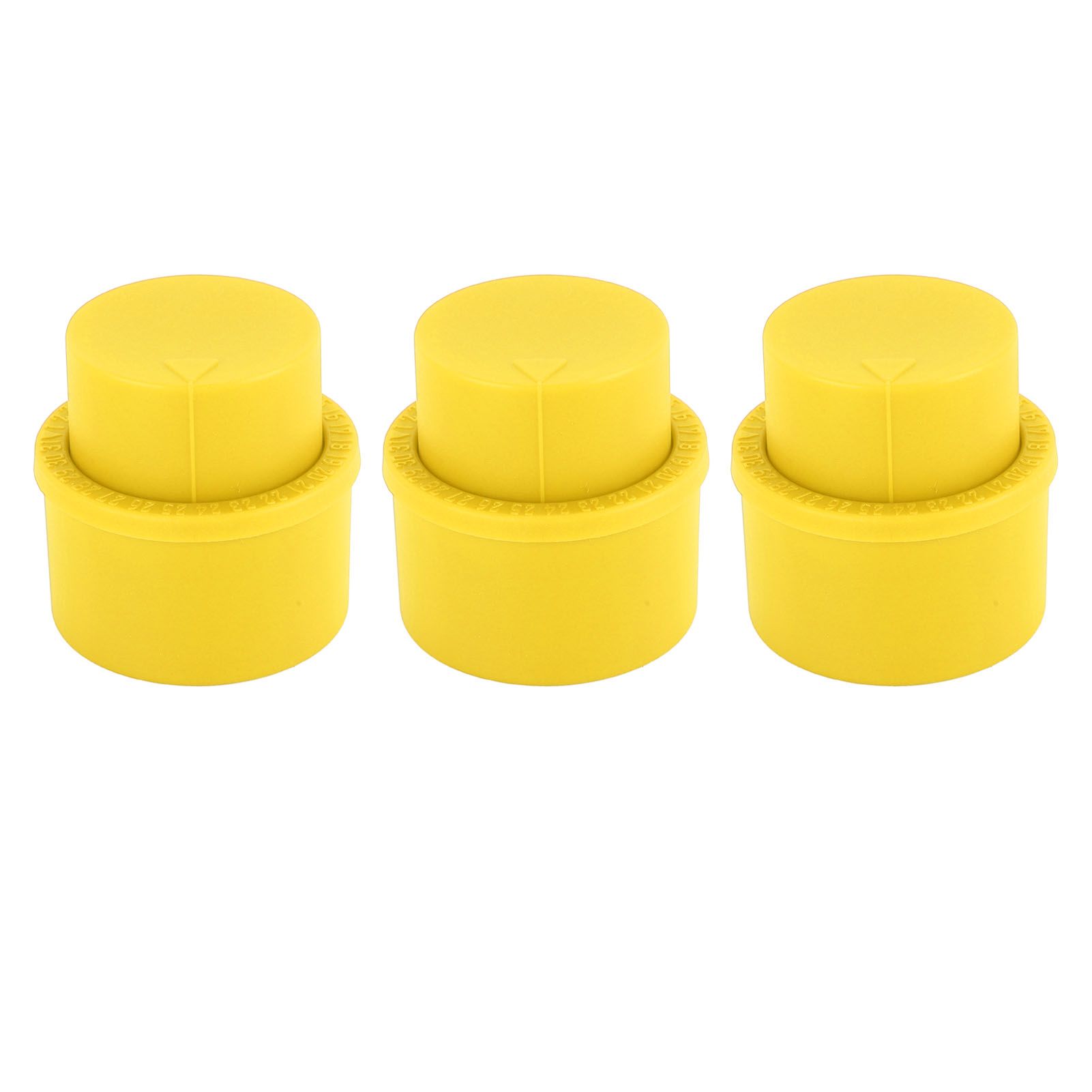 3pcs Soda Bottle Stopper Professional Press Type Sealing Reusable Beverage