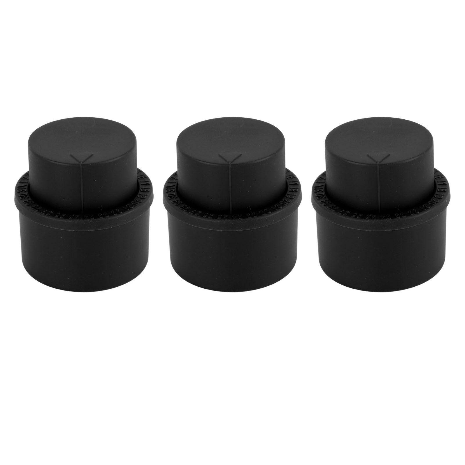 3pcs Soda Bottle Stopper Professional Press Type Sealing Reusable Beverage