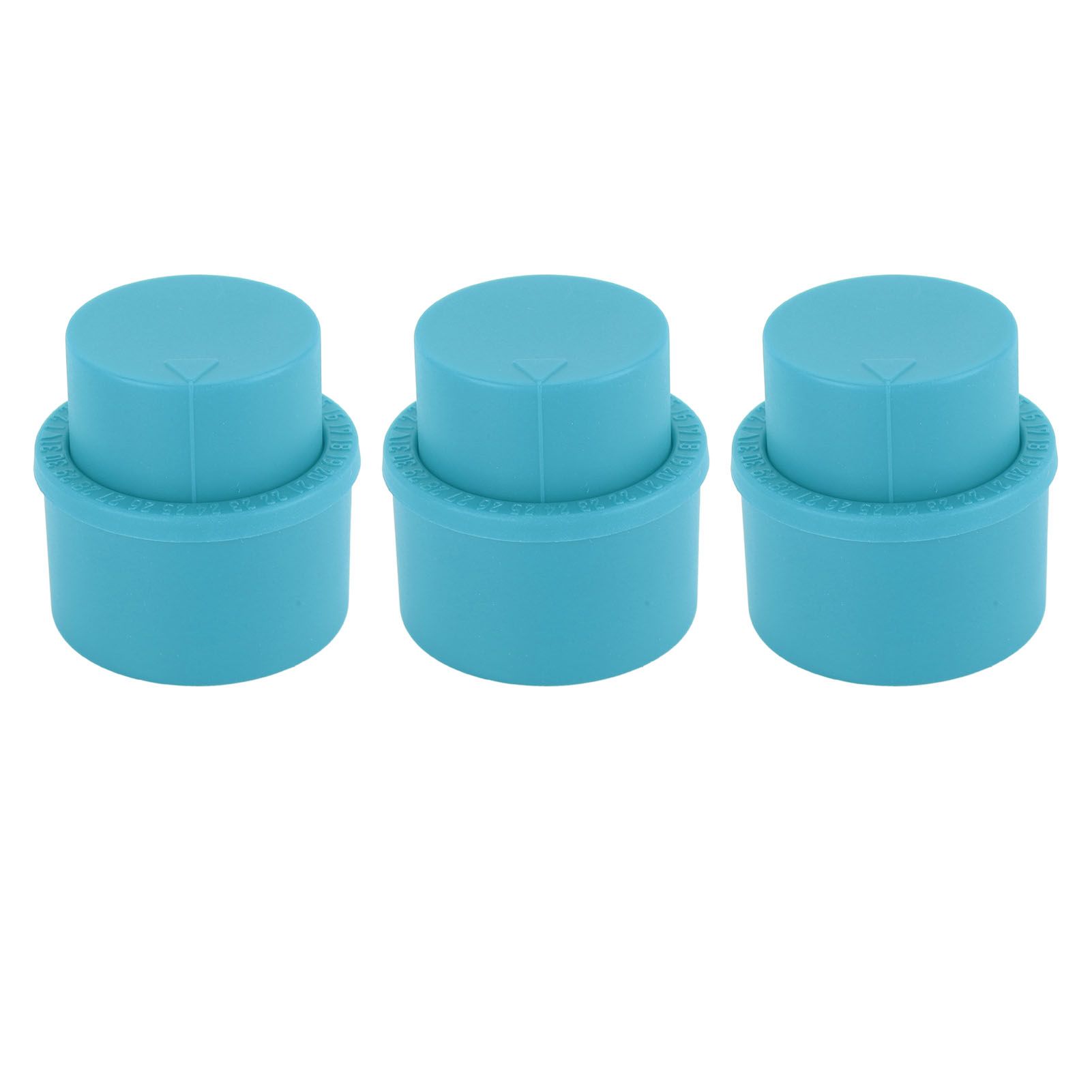 3pcs Soda Bottle Stopper Professional Press Type Sealing Reusable Beverage