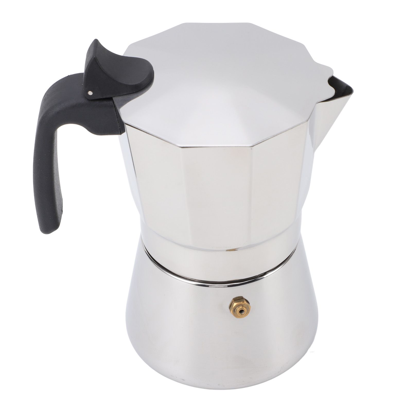 Stovetop Coffee Pot 304 Stainless Steel Exquisite Stylish Coffee Maker Pot for