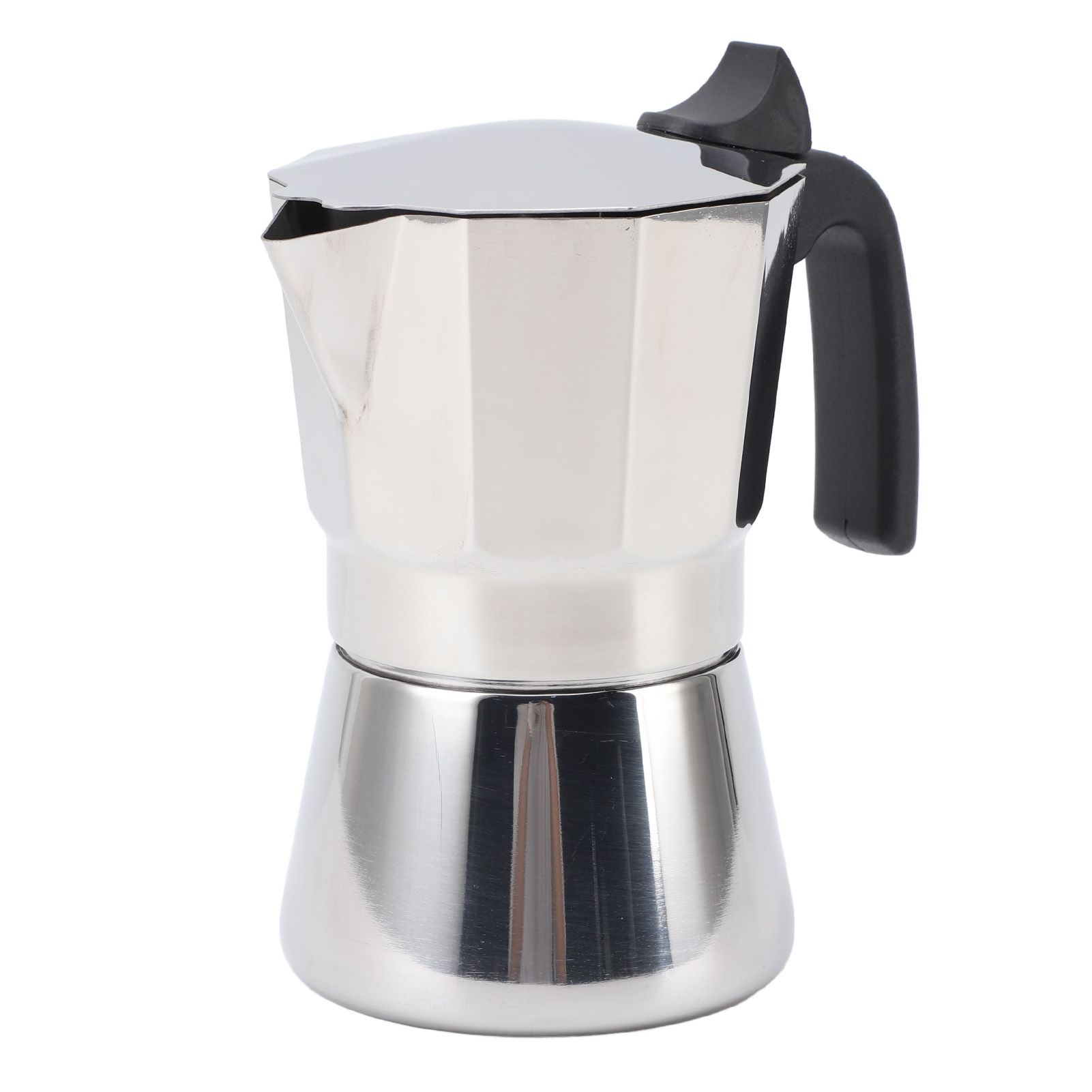 Stovetop Coffee Pot 304 Stainless Steel Exquisite Stylish Coffee Maker Pot for view 3