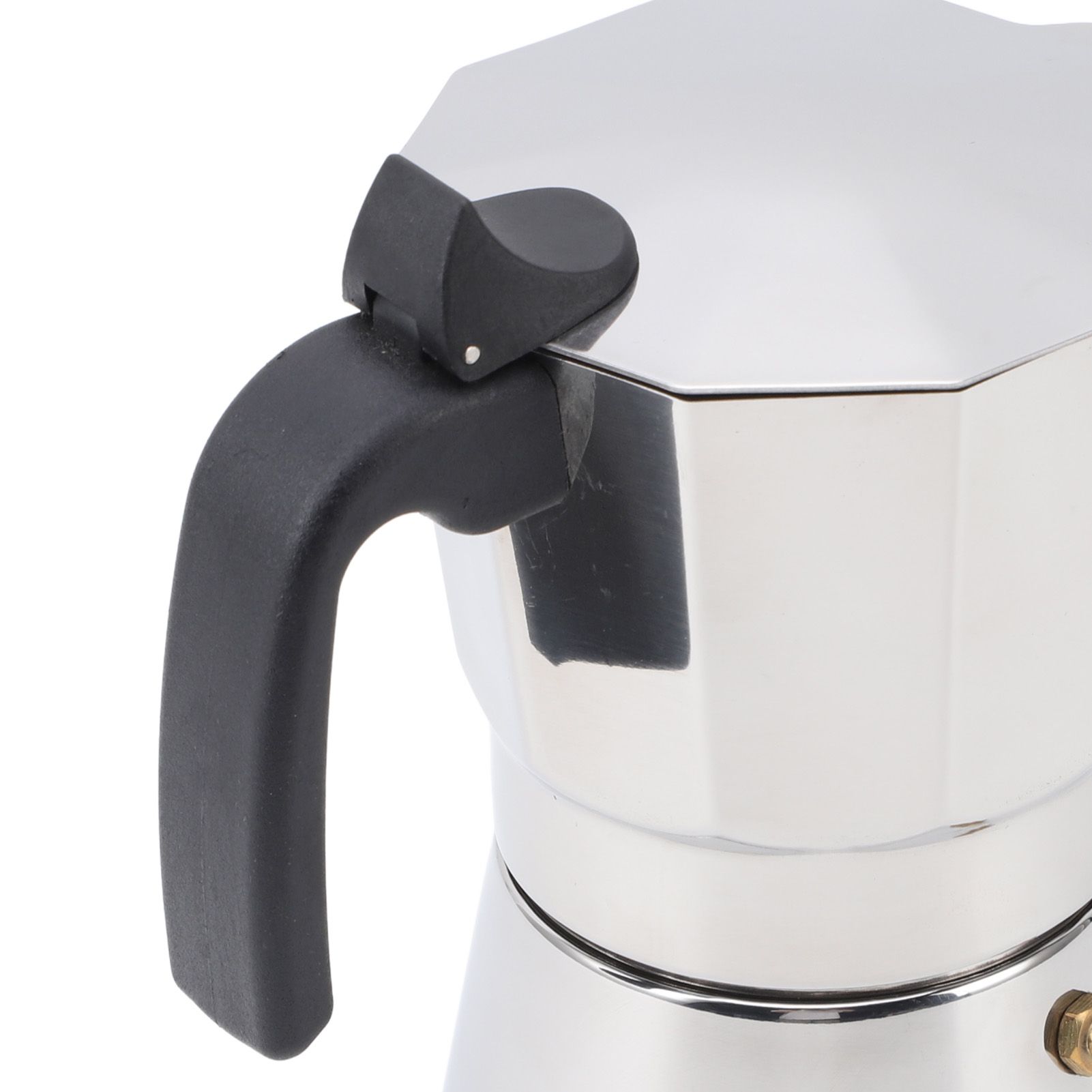 Stovetop Coffee Pot 304 Stainless Steel Exquisite Stylish Coffee Maker Pot for view 5