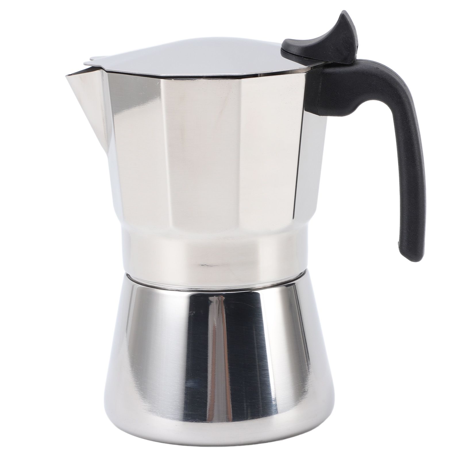 Stovetop Coffee Pot 304 Stainless Steel Exquisite Stylish Coffee Maker Pot for view 8