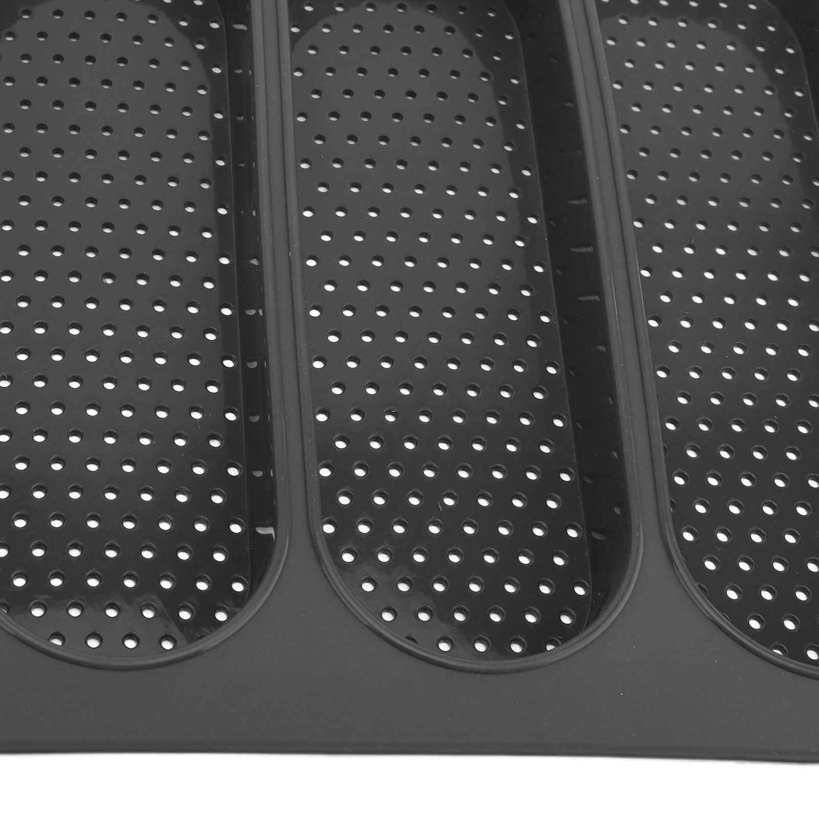 Mini Loaf Pan Perforated Anti Stick Easy to Release Silicone French Bread view 5