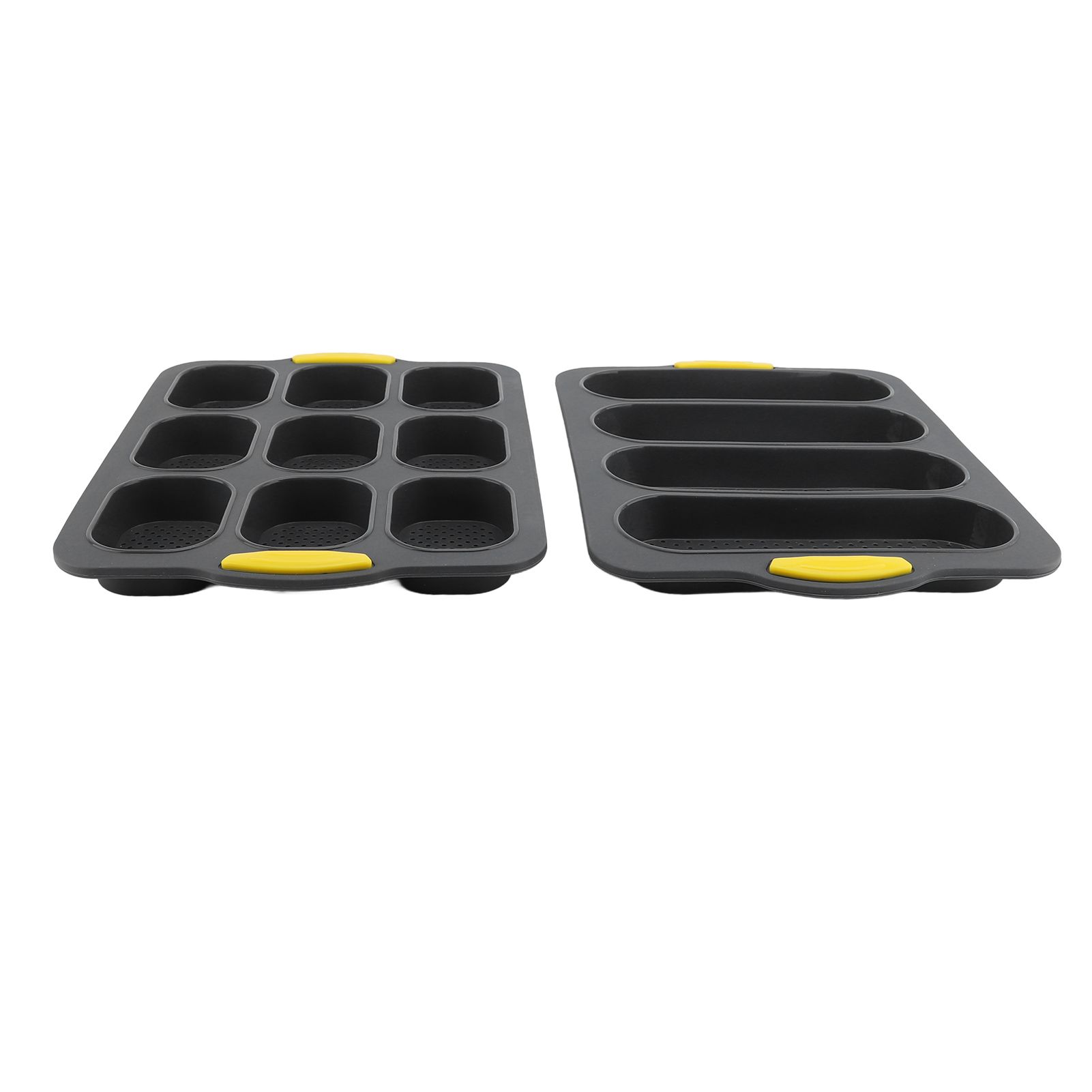 Mini Loaf Pan Perforated Anti Stick Easy to Release Silicone French Bread view 10
