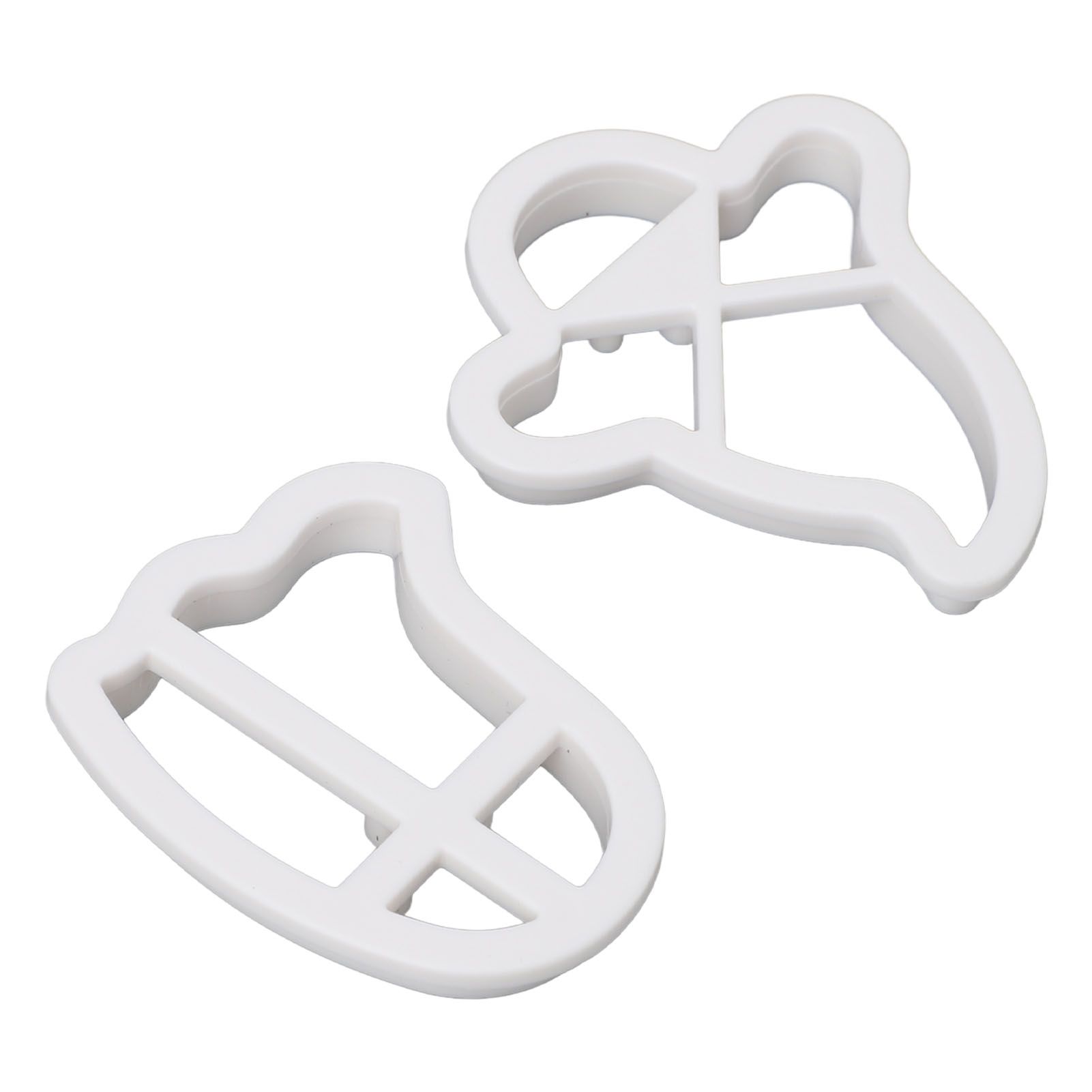2pcs Small Ghost Cookie Cutters ABS Material Biscuit Cutter for Holiday view 4