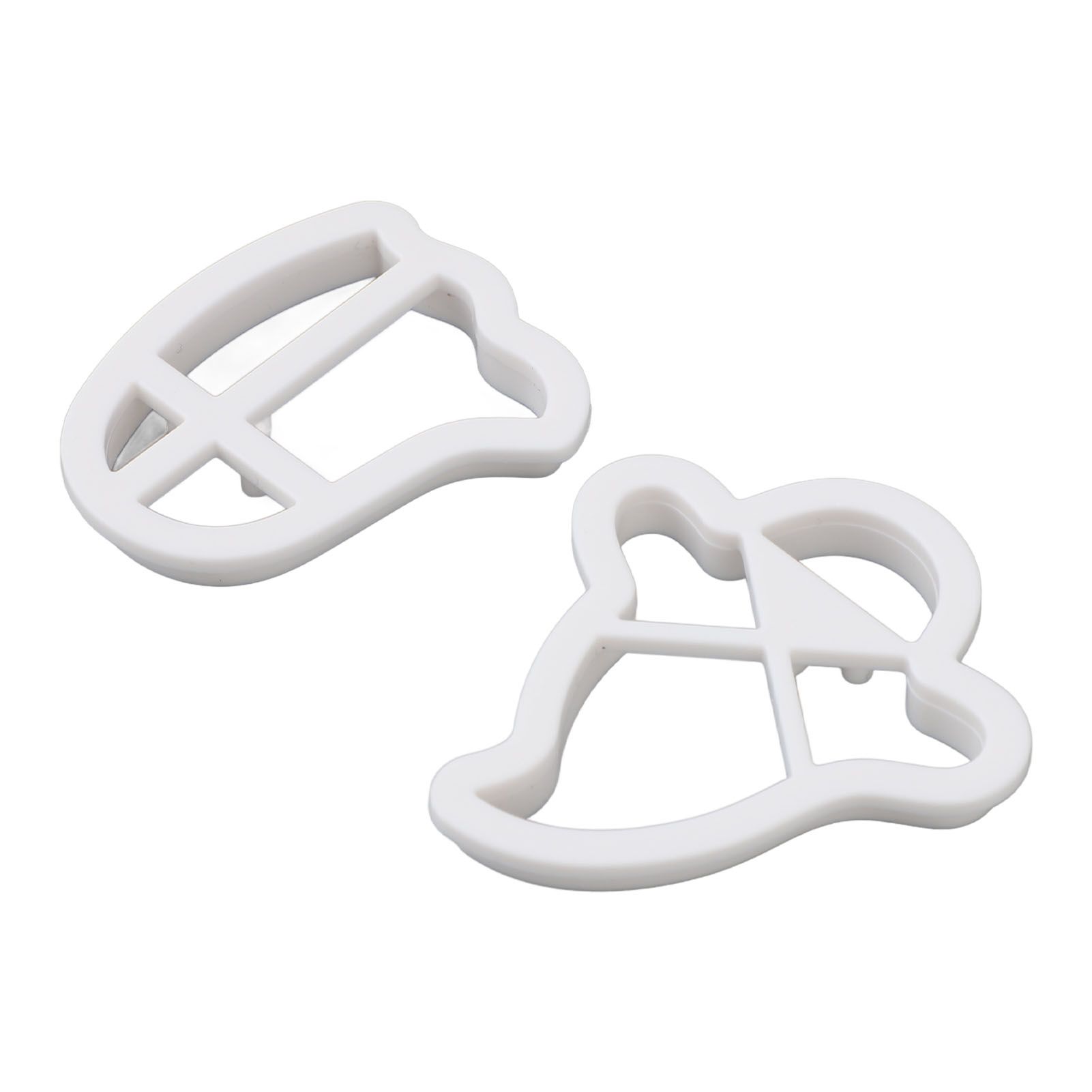 2pcs Small Ghost Cookie Cutters ABS Material Biscuit Cutter for Holiday view 8