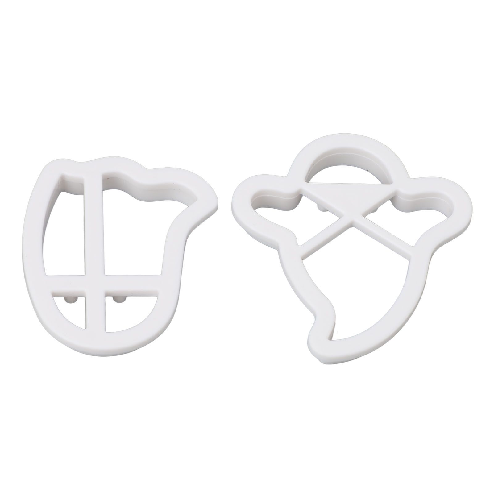 2pcs Small Ghost Cookie Cutters ABS Material Biscuit Cutter for Holiday view 10