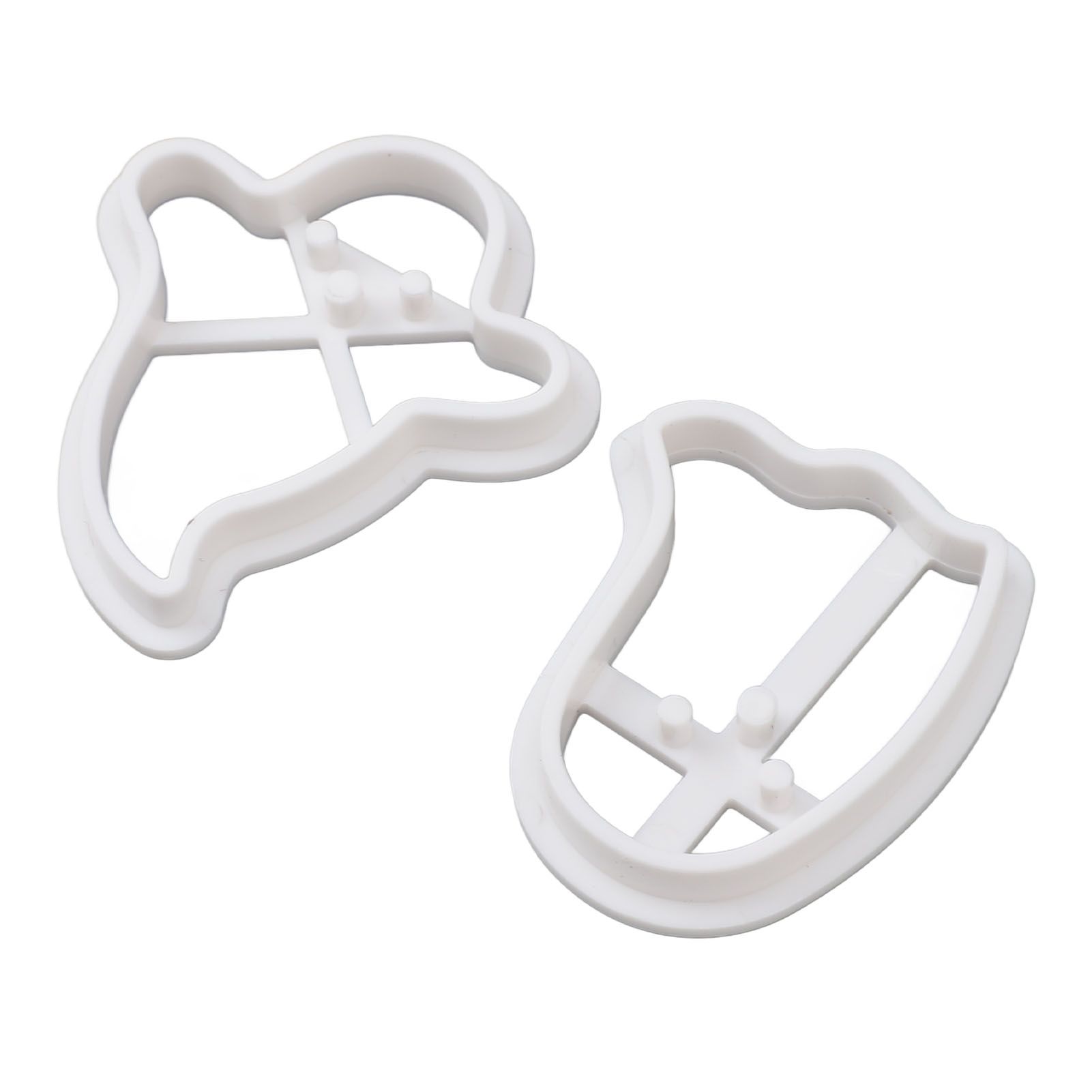 2pcs Small Ghost Cookie Cutters ABS Material Biscuit Cutter for Holiday view 11