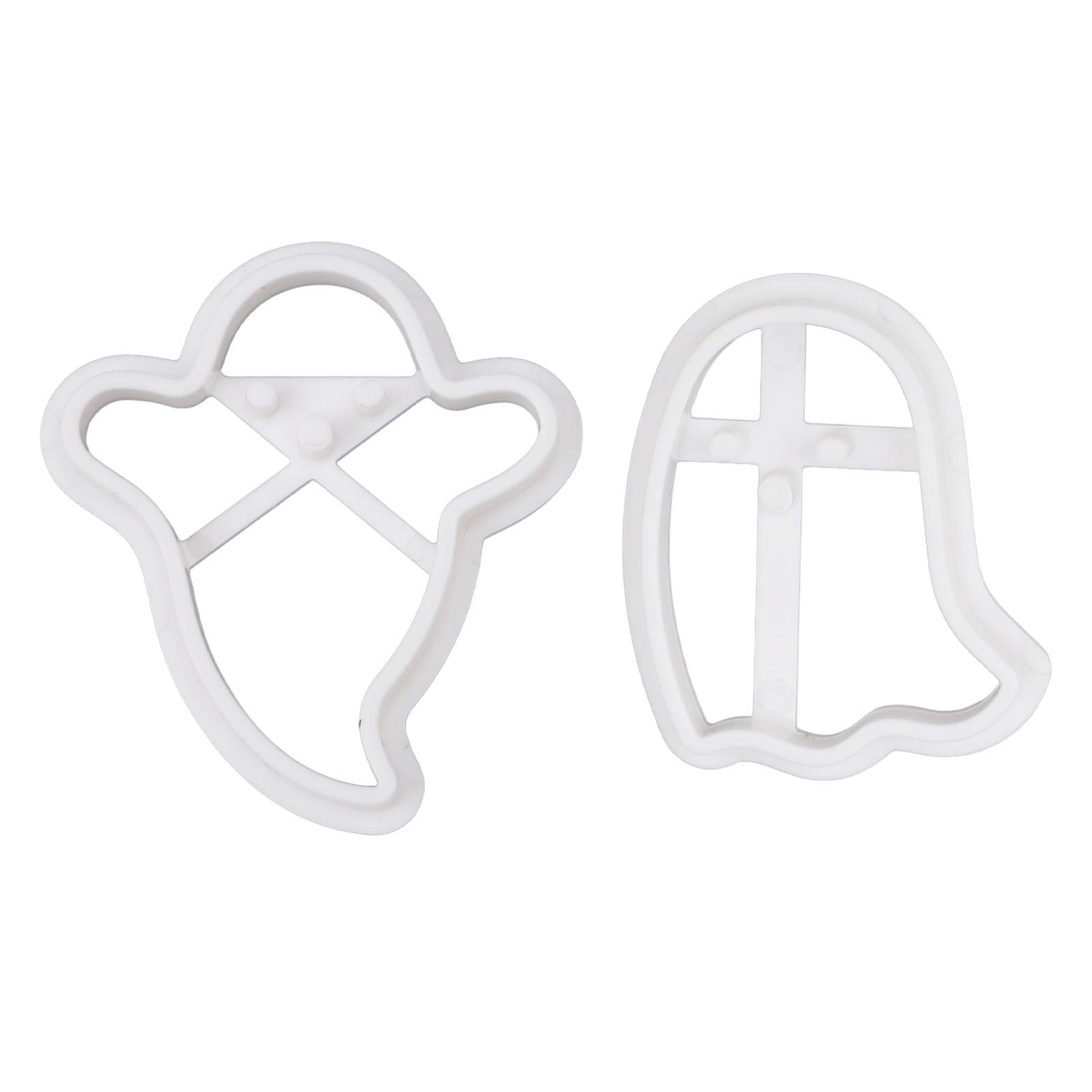 2pcs Small Ghost Cookie Cutters ABS Material Biscuit Cutter for Holiday view 12