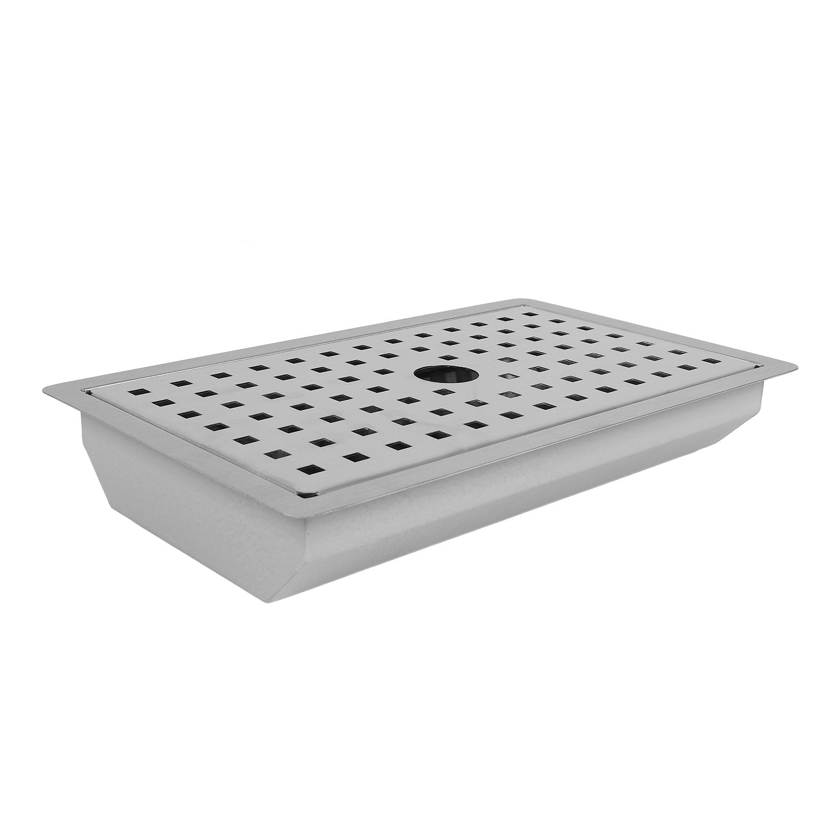 Kitchen Sink with Water Drainage Tray Stainless Steel Small Bar Sink — image 1