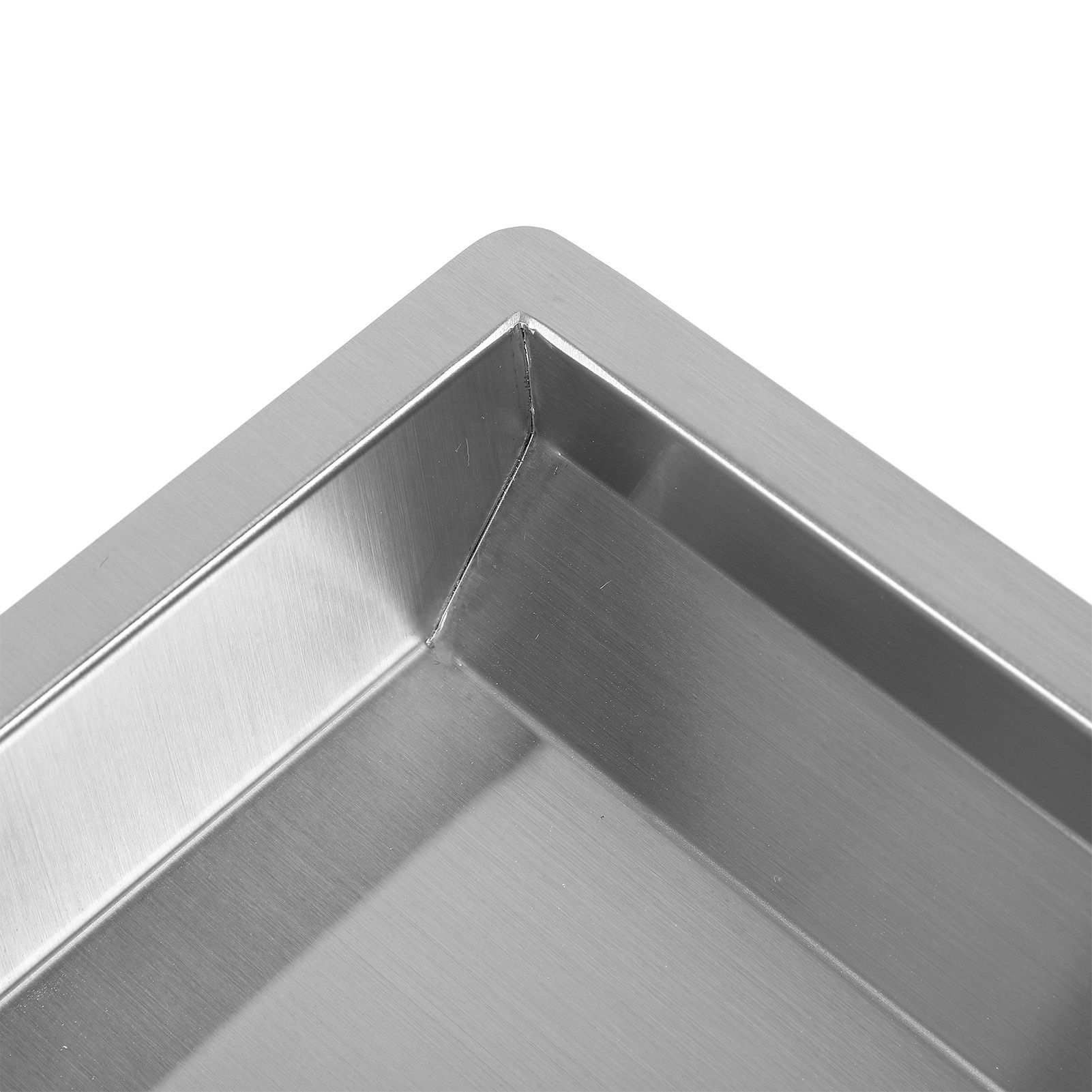Kitchen Sink with Water Drainage Tray Stainless Steel Small Bar Sink view 7