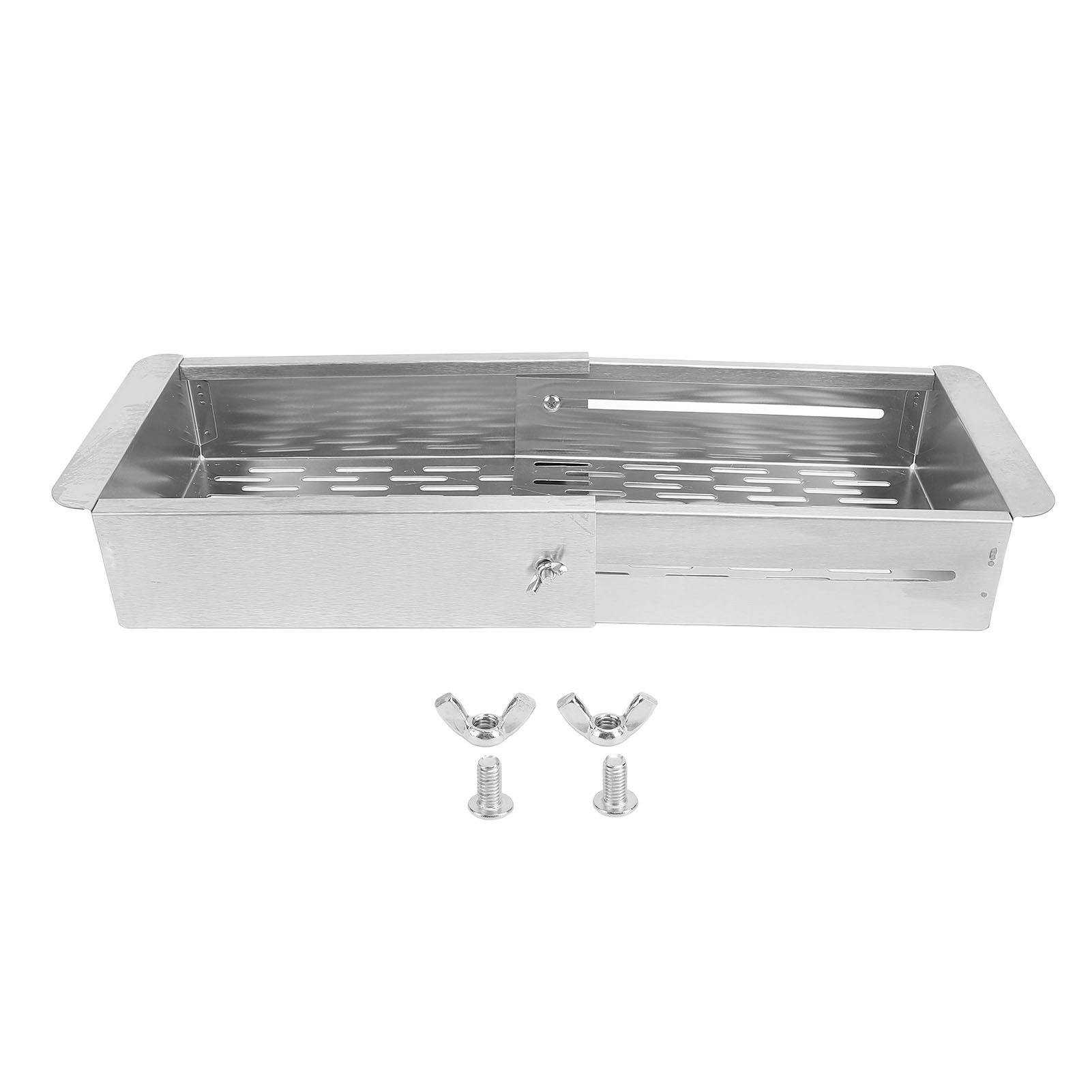 Sink Dish Drying Rack Retractable 304 Stainless Steel Space Saving Dish Sink view 3