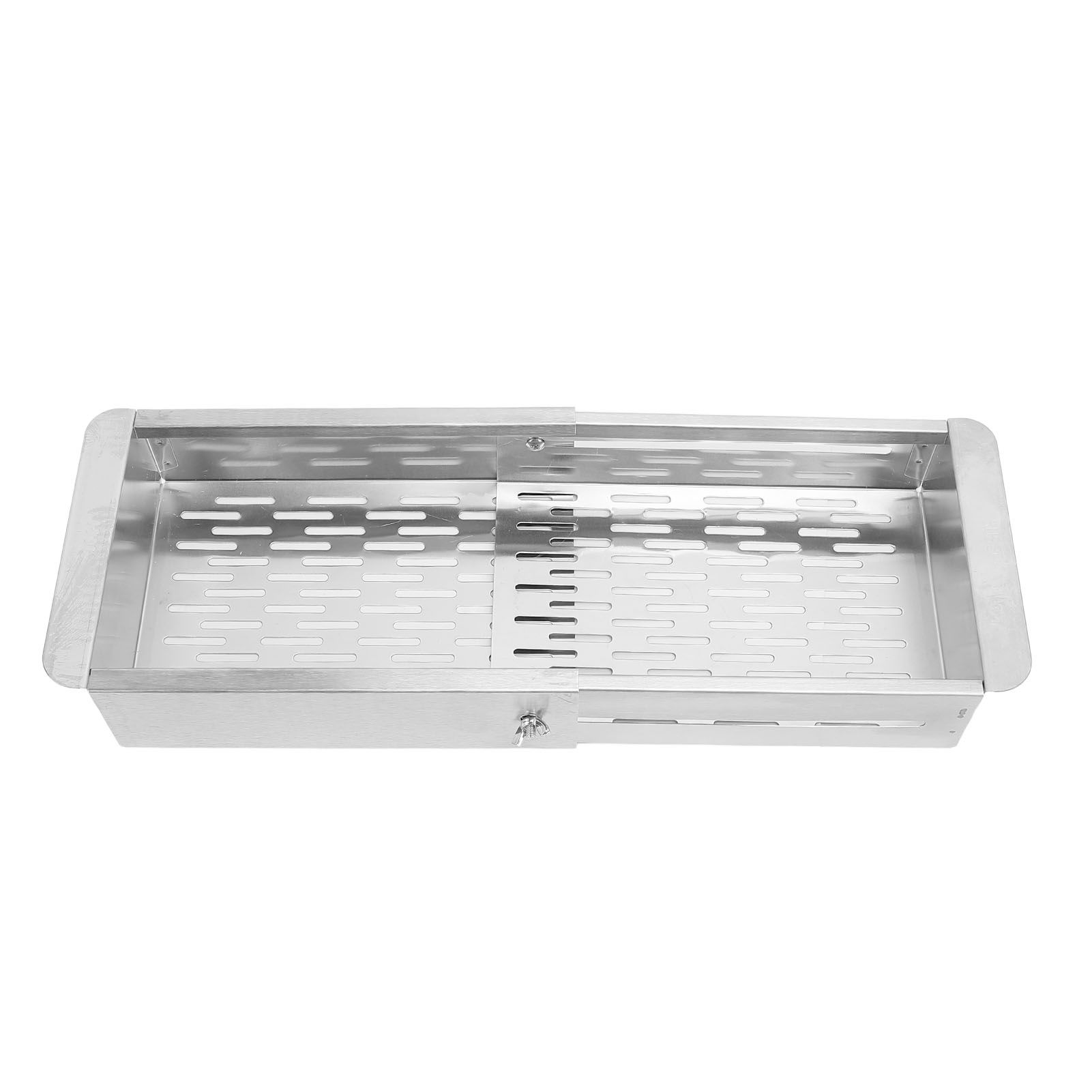 Sink Dish Drying Rack Retractable 304 Stainless Steel Space Saving Dish Sink view 4