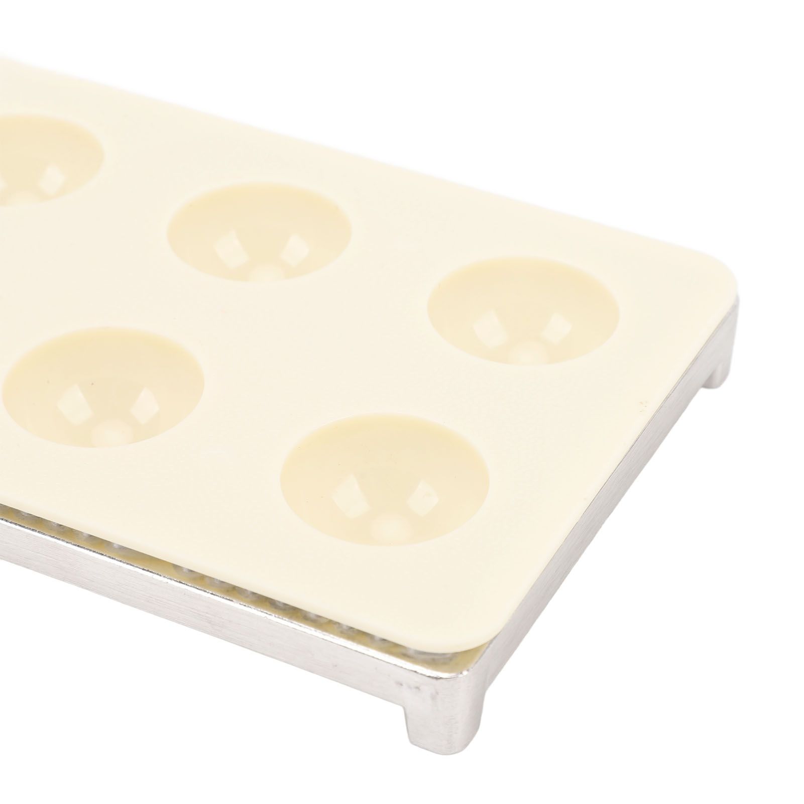 Ravioli Press Maker Aluminum Alloy Plastic Dumpling Making Tool with Wood view 2