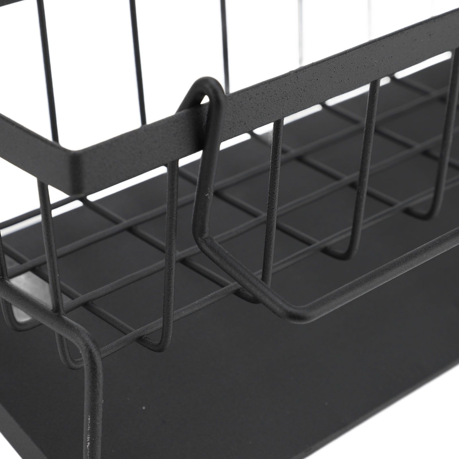 Kitchen Sink Sponge Holder Carbon Steel Multifunctional Soap Dispenser Kitchen view 2