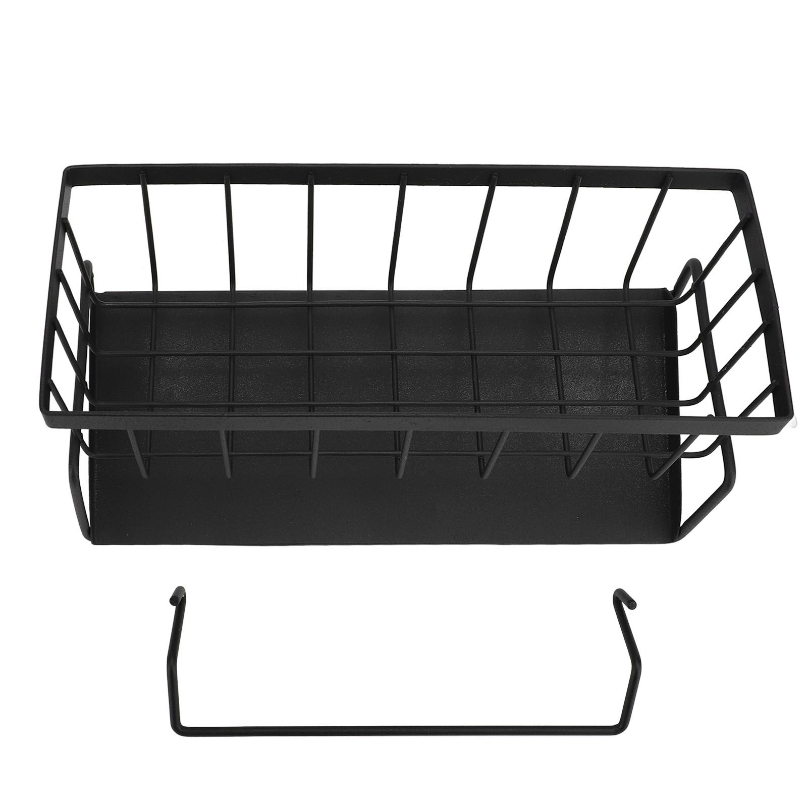 Kitchen Sink Sponge Holder Carbon Steel Multifunctional Soap Dispenser Kitchen view 3