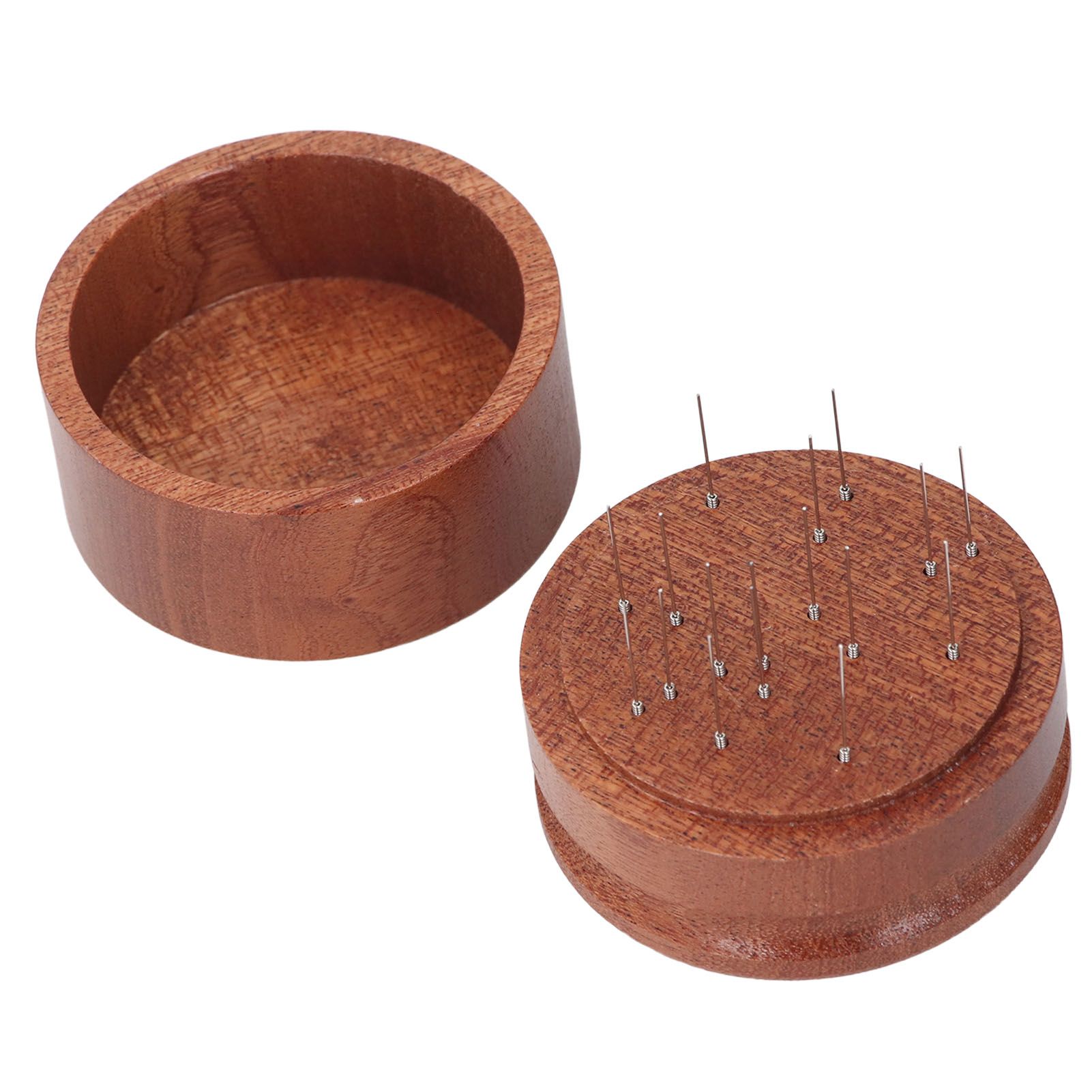 Coffee Needle Distributor Shabili Wood Time Labor Saving Wooden Grind Tamper view 3