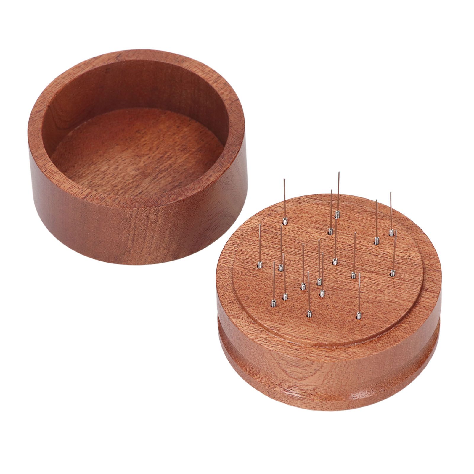 Coffee Needle Distributor Shabili Wood Time Labor Saving Wooden Grind Tamper view 10
