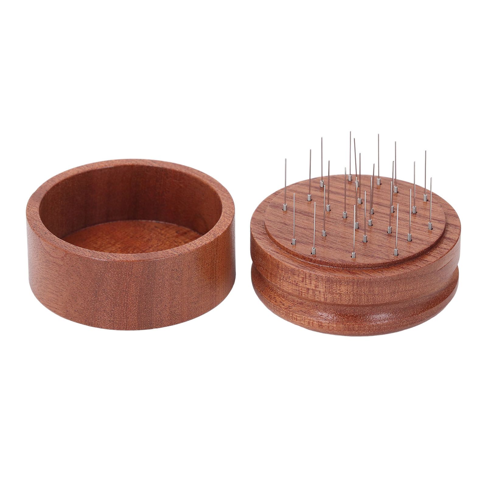 Coffee Needle Distributor Shabili Wood Time Labor Saving Wooden Grind Tamper view 2