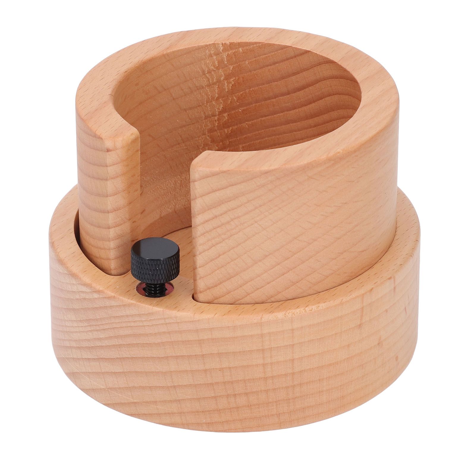 Coffee Portafilter Stand Anti Slip Fine Craftsmanship Wooden Coffee Tamper