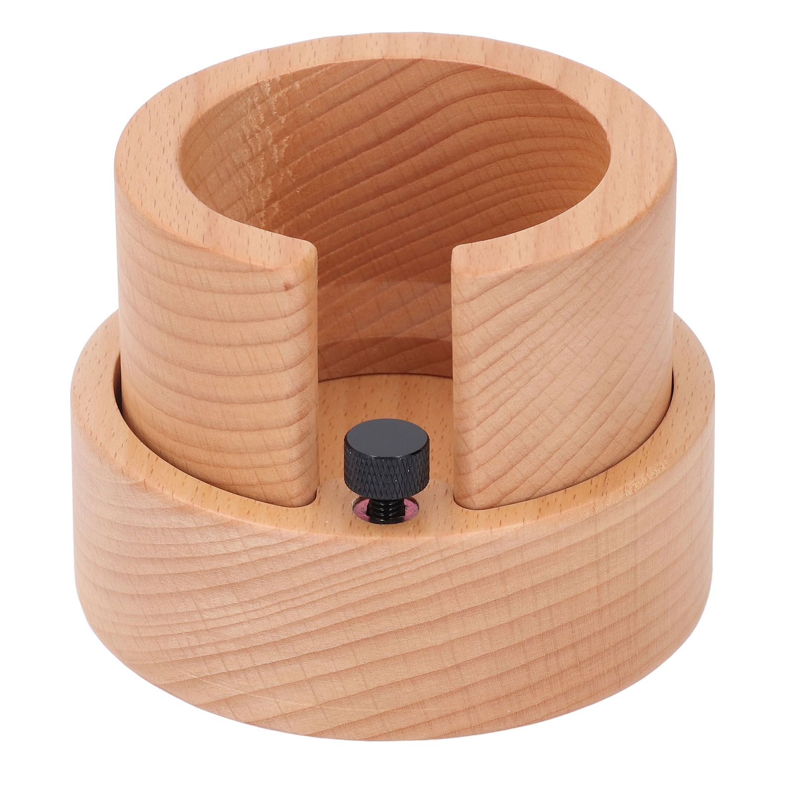Coffee Portafilter Stand Anti Slip Fine Craftsmanship Wooden Coffee Tamper view 3