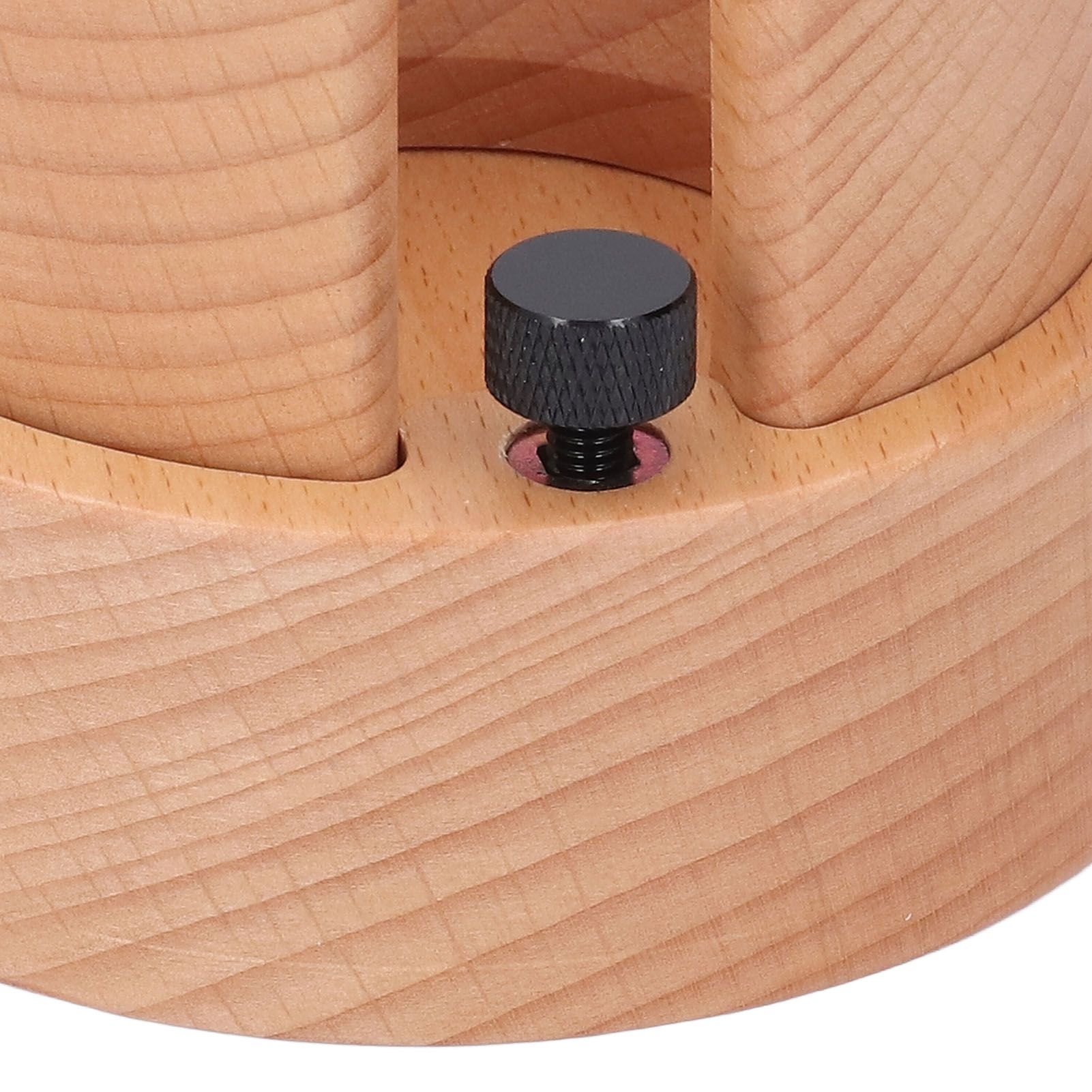 Coffee Portafilter Stand Anti Slip Fine Craftsmanship Wooden Coffee Tamper view 5