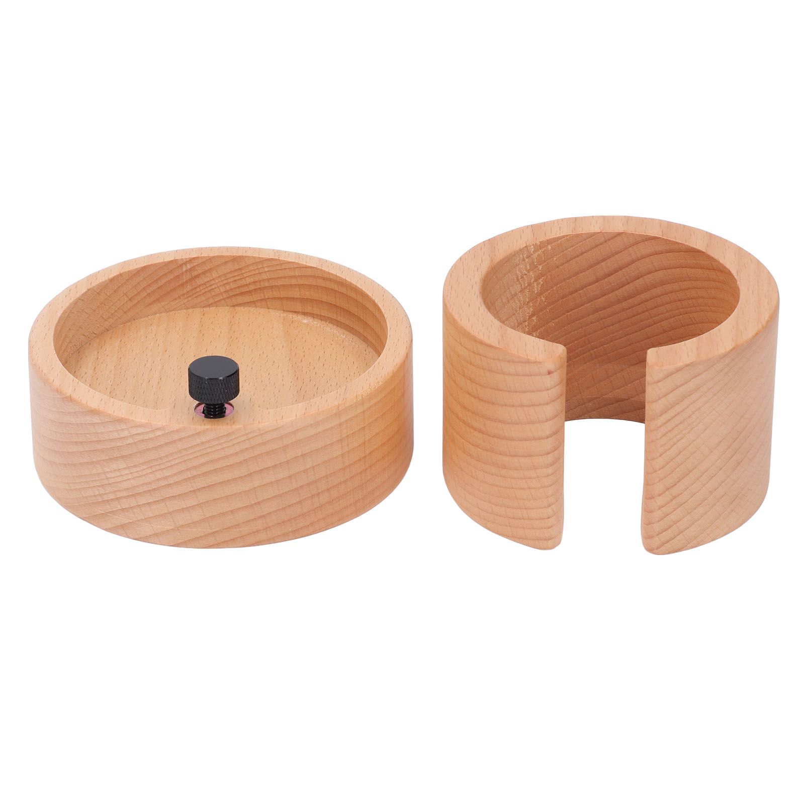 Coffee Portafilter Stand Anti Slip Fine Craftsmanship Wooden Coffee Tamper view 12