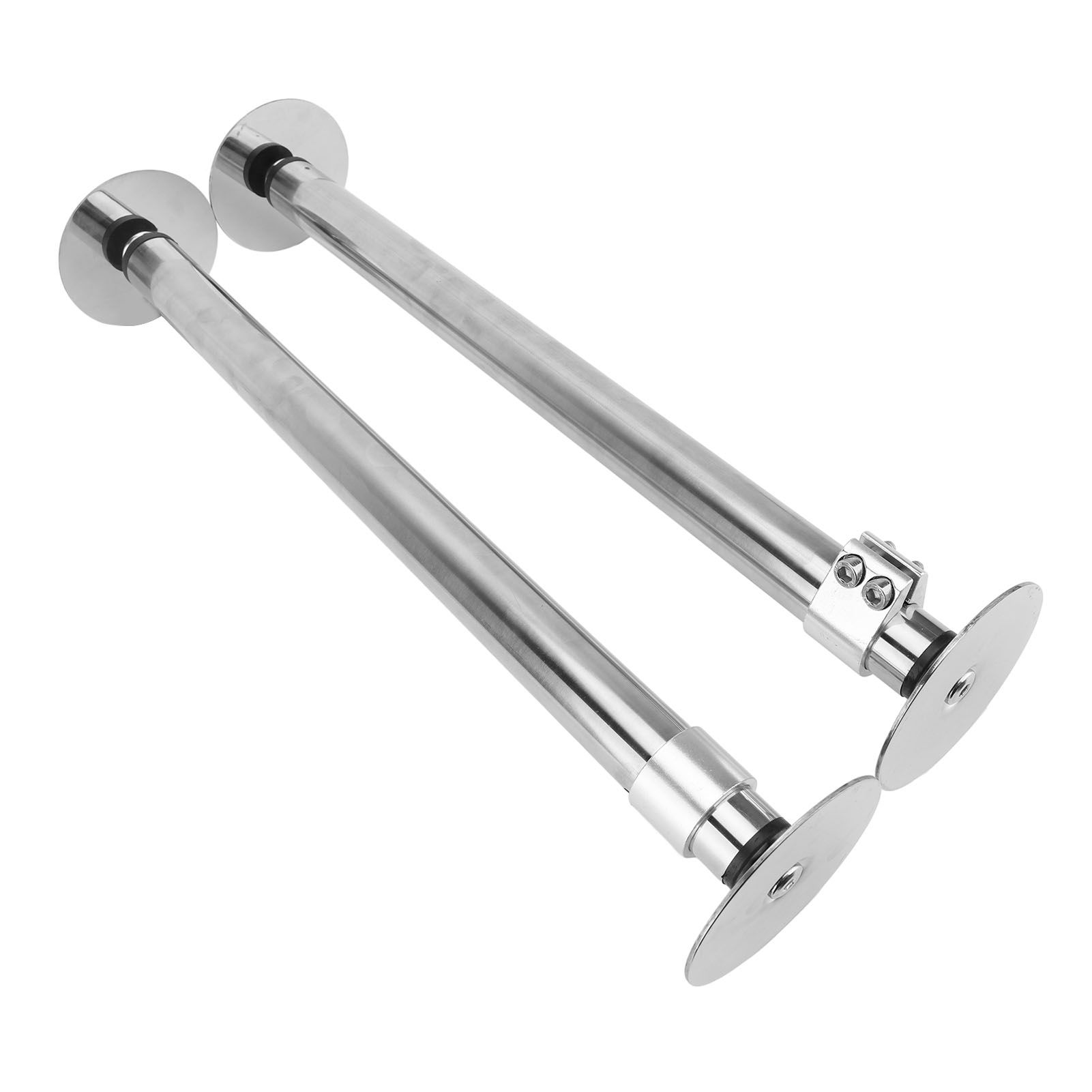 2PCS Undermount Sink Support 41 to 72cm Stainless Steel Robust Construction view 8