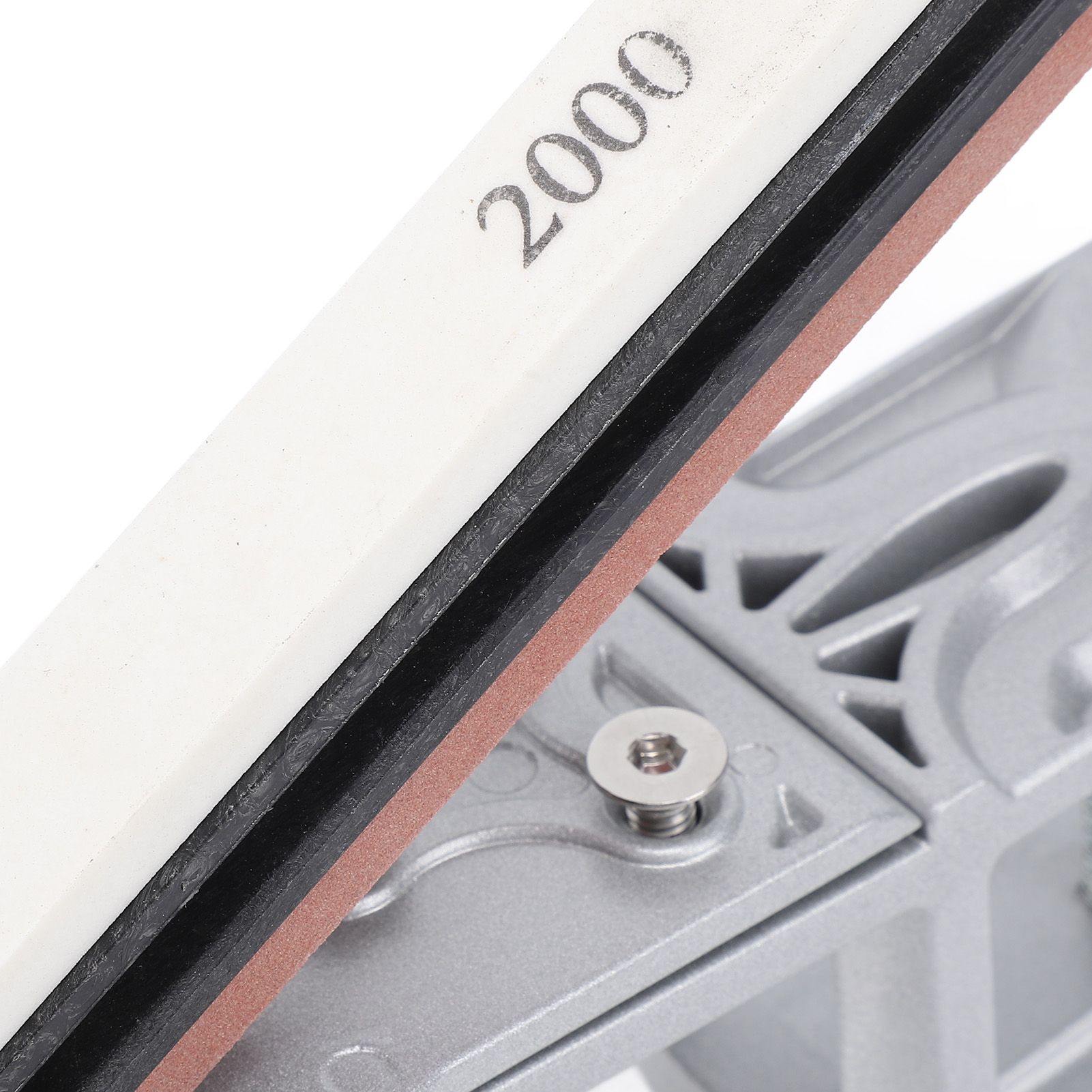 Fixed Angle Sharpener with 6 Whetstones Steel Versatile Sharpening Tool Kit view 5