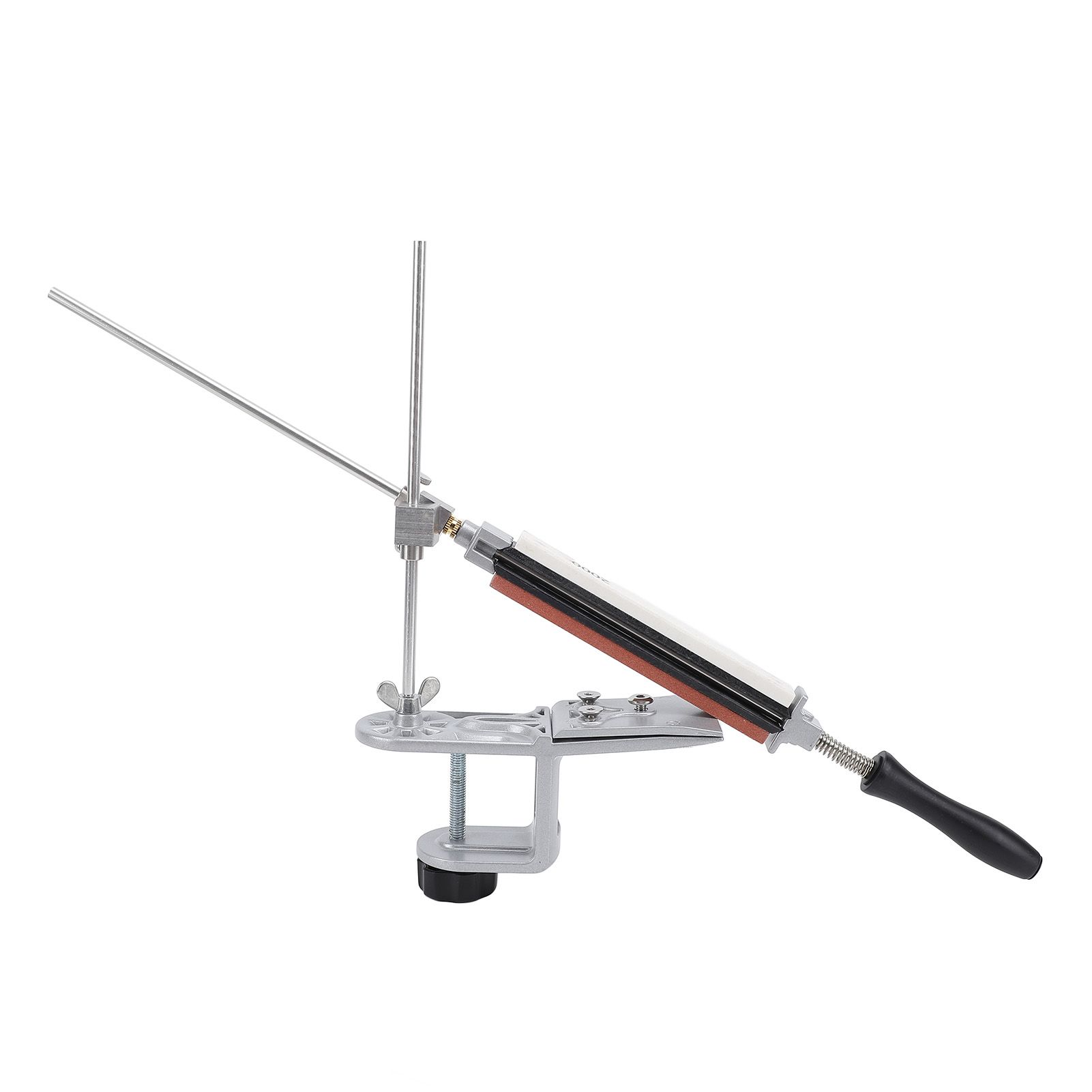 Fixed Angle Sharpener with 6 Whetstones Steel Versatile Sharpening Tool Kit view 6
