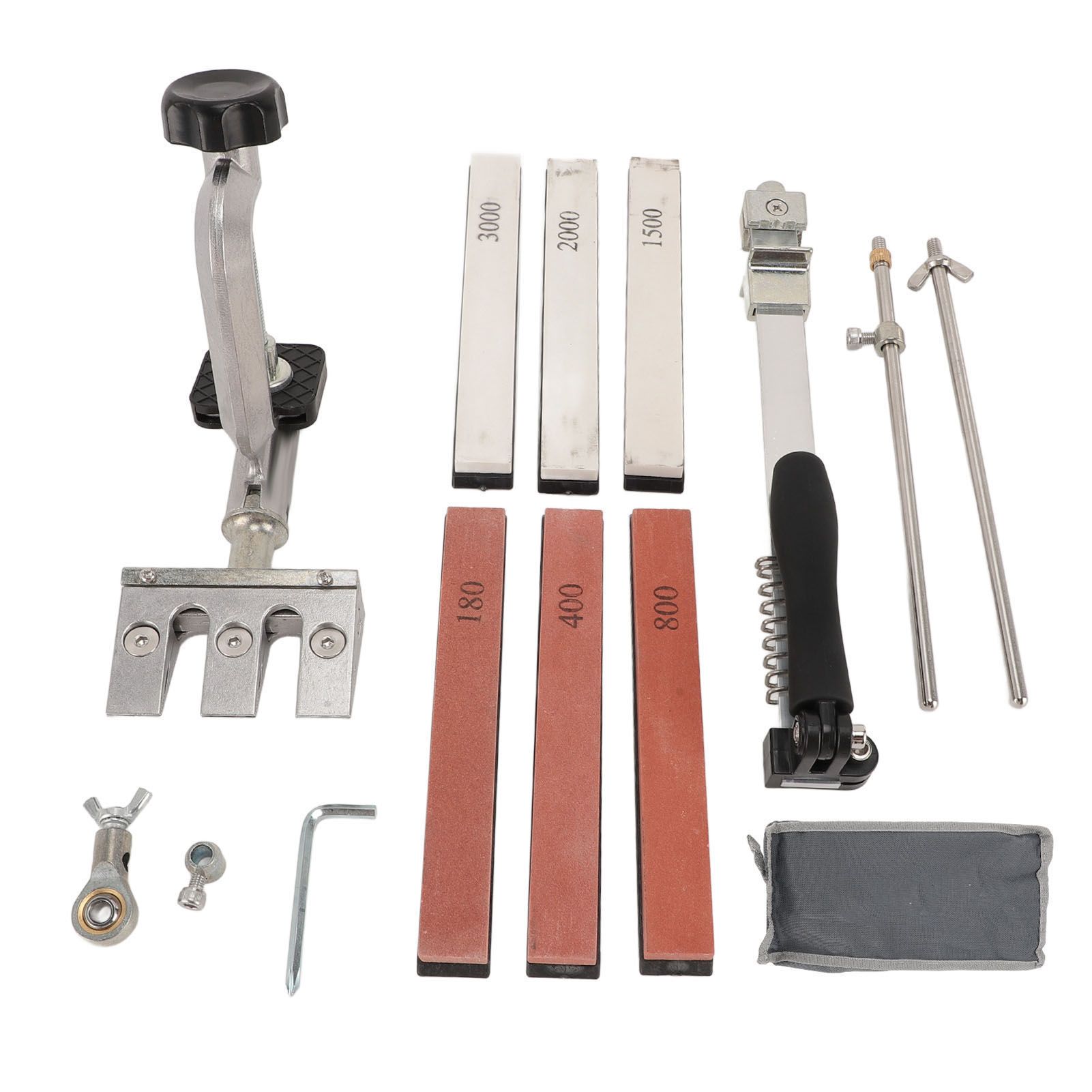 Fixed Angle Tool Sharpener 180‑3000 Grit Whetstones Flip Sharpening Kit for view 3