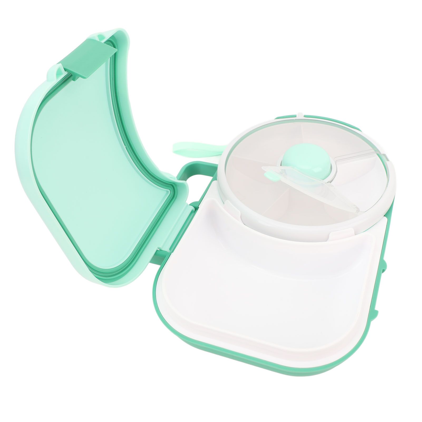 Snack Rotating Container with Lid Sealed Plastic Rotating Snack Storage Box view 11