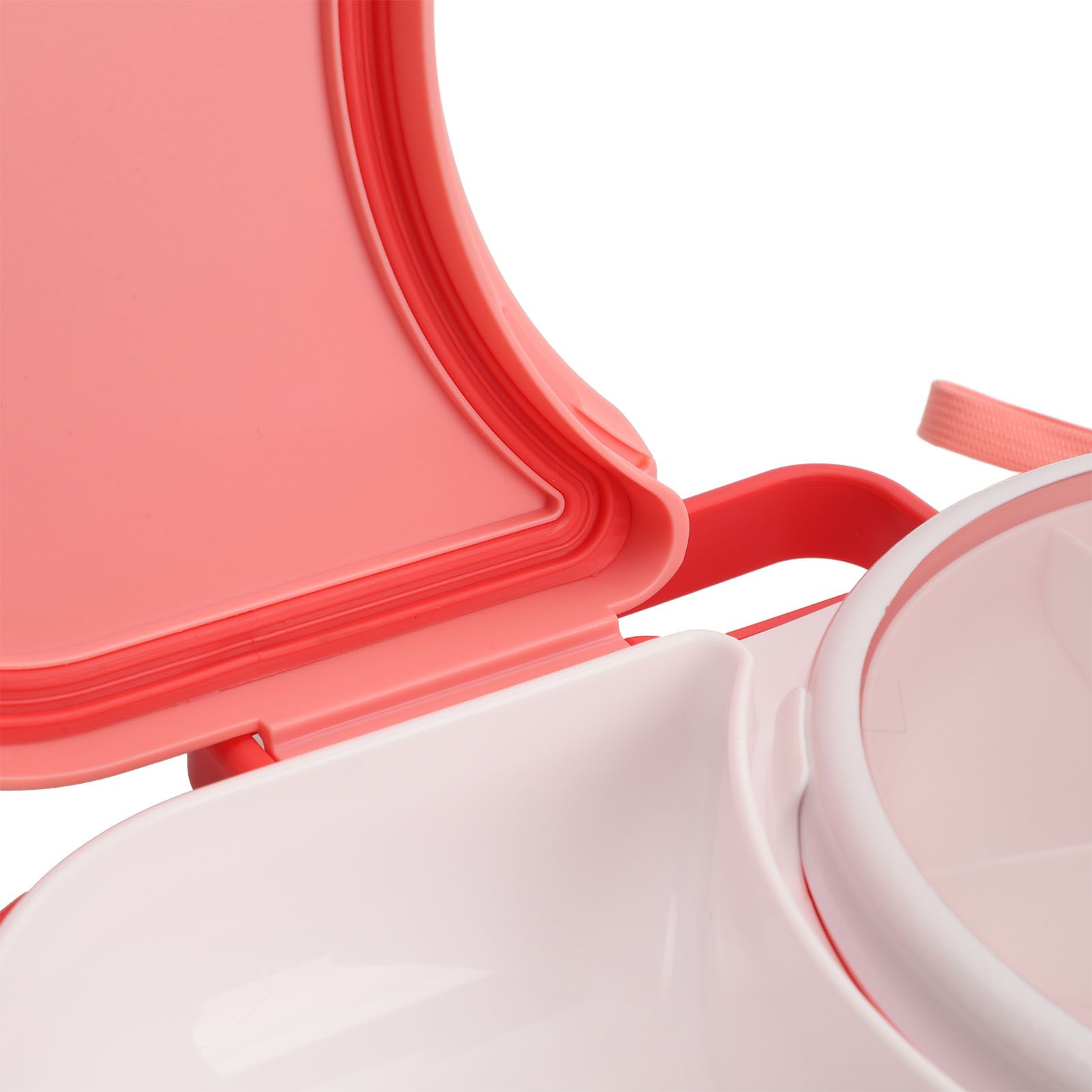 Snack Rotating Container with Lid Sealed Plastic Rotating Snack Storage Box view 5