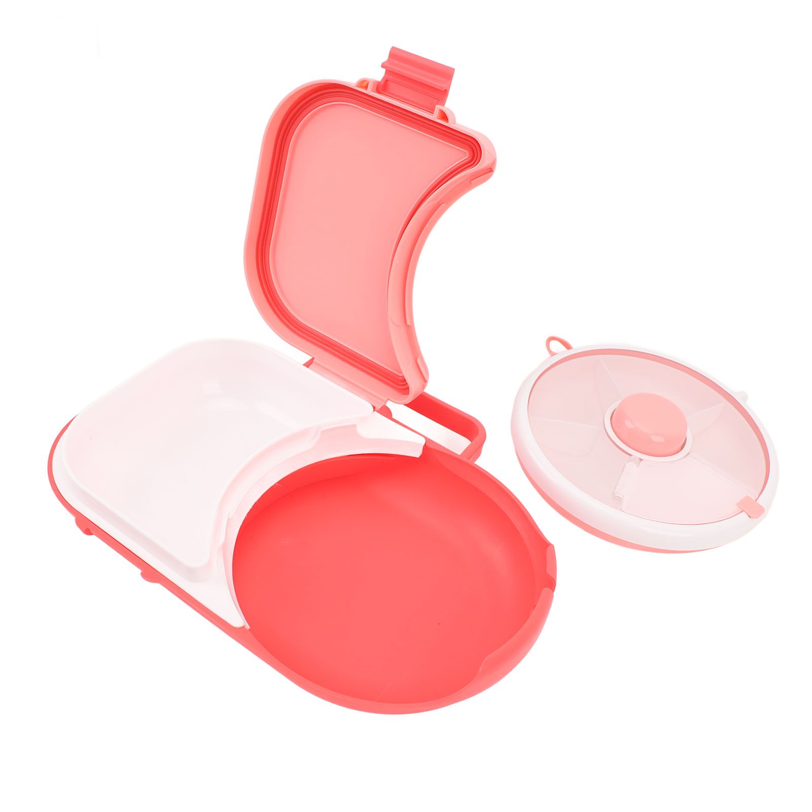 Snack Rotating Container with Lid Sealed Plastic Rotating Snack Storage Box view 10
